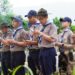 Hình ảnh: Chức sắc Hội Thánh dâng hương tại Thánh Lâm Phước Địa