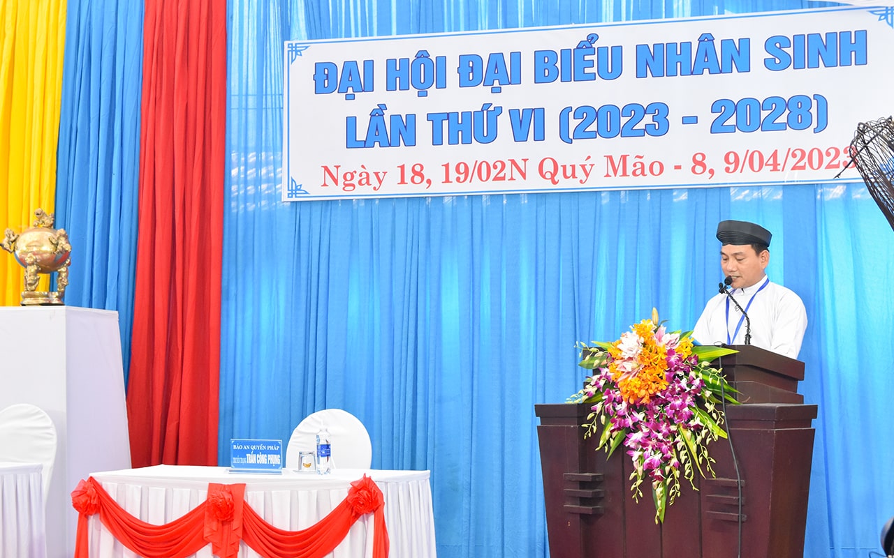 Tin 1 – Đại hội Đại biểu Nhân sinh lần thứ VI – ảnh 4