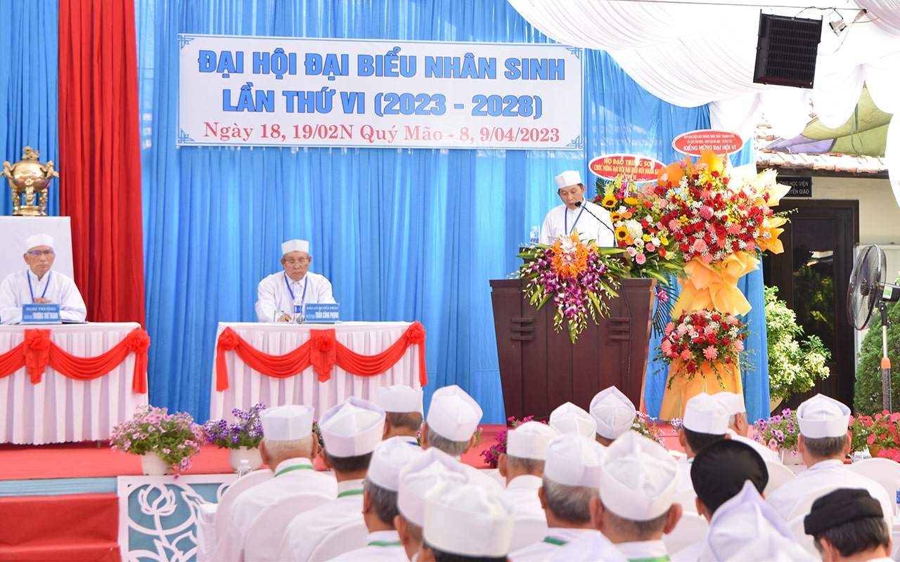 Tin 4 – Đại hội Đại biểu Nhân sinh lần thứ VI (phiên họp trù bị) – ảnh 1