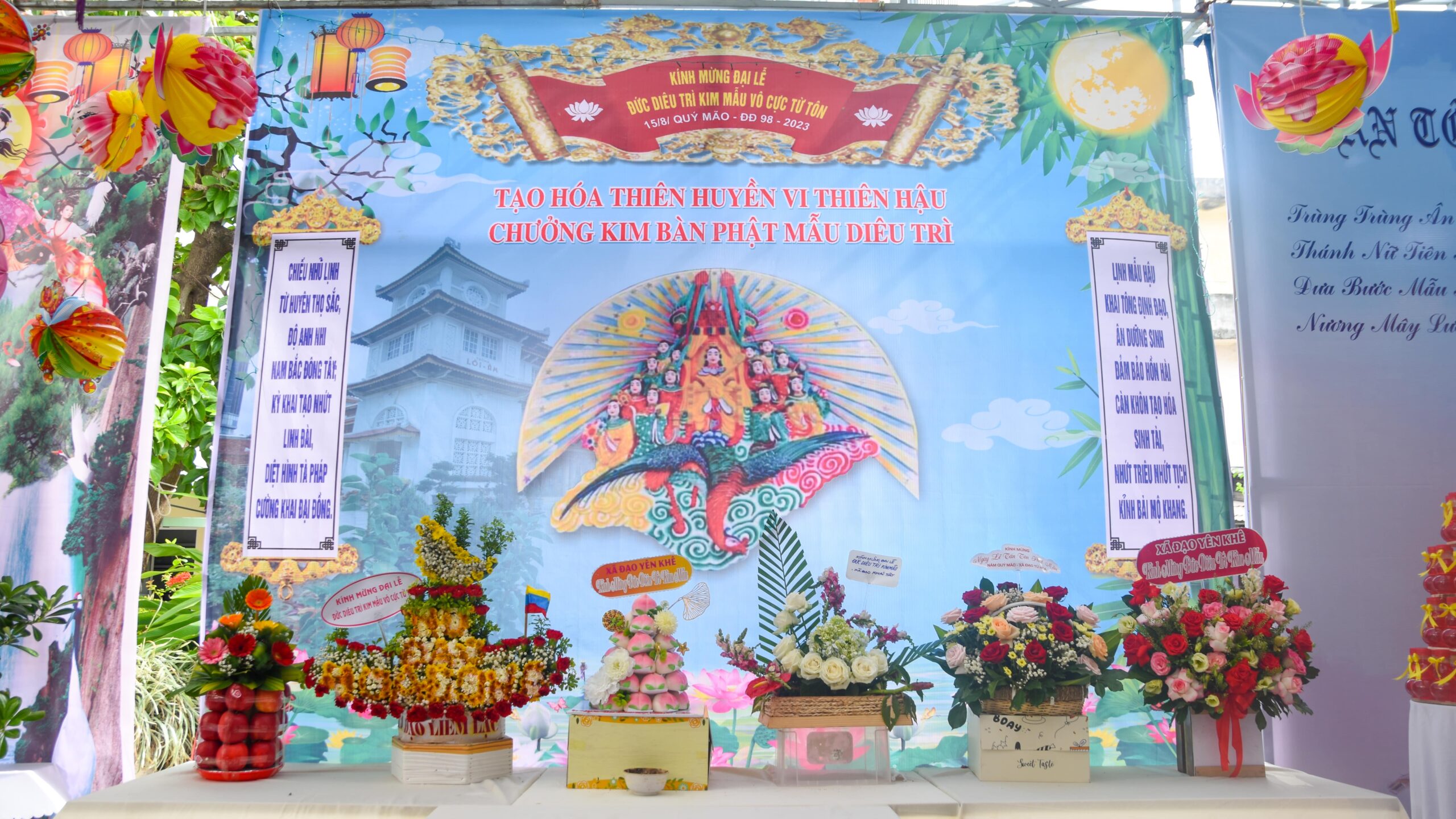 Đại lễ tấn tôn Đức Diêu Trì Kim Mẫu – Trung Thu 2023 – ảnh 41