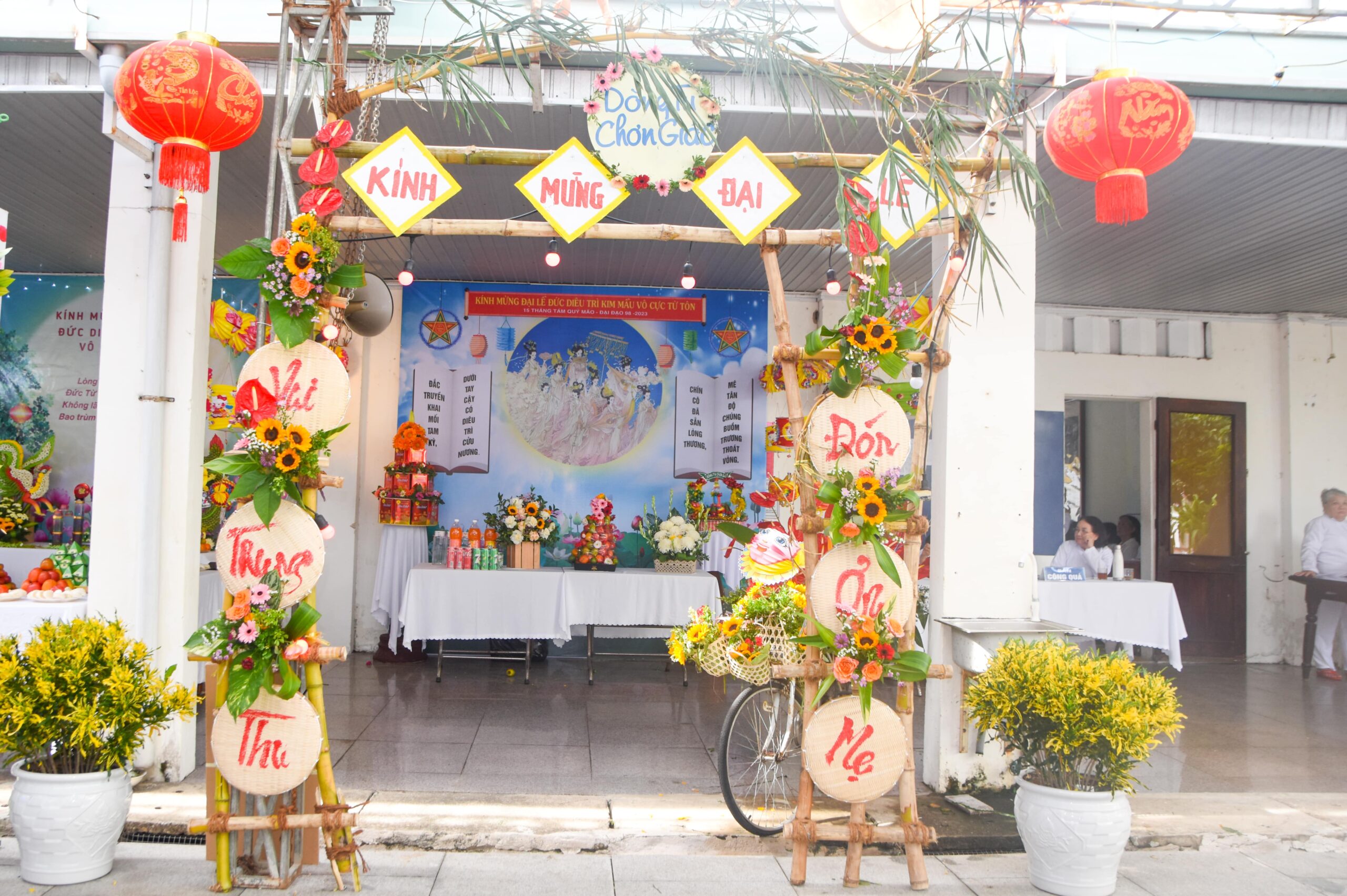Đại lễ tấn tôn Đức Diêu Trì Kim Mẫu – Trung Thu 2023 – ảnh 44