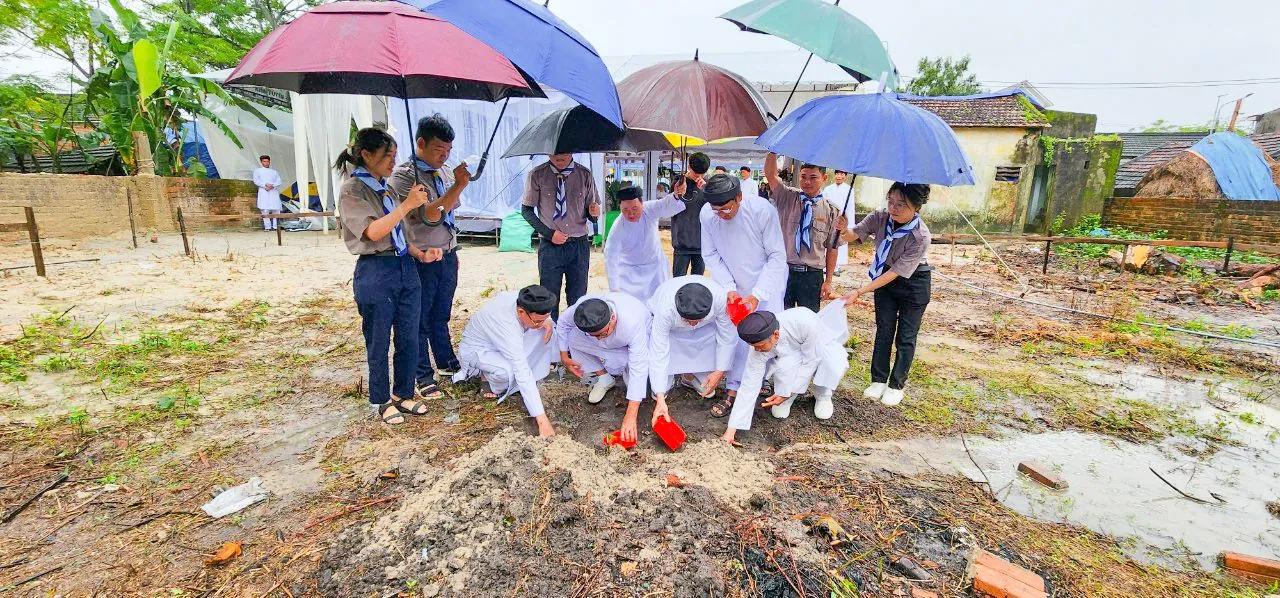 Lễ đặt đá xây dựng Cơ sở đạo Trung Dung 10/11/Quý Mão (22/12/2023) – ảnh 1