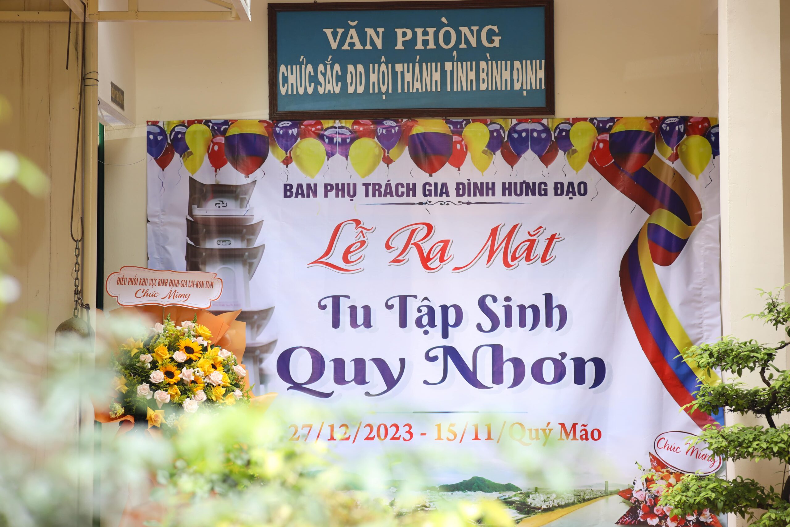 Lễ ra mắt Tu tập sinh Quy Nhơn (27/12/2023 – 15/11/ Quý Mão) – ảnh 1