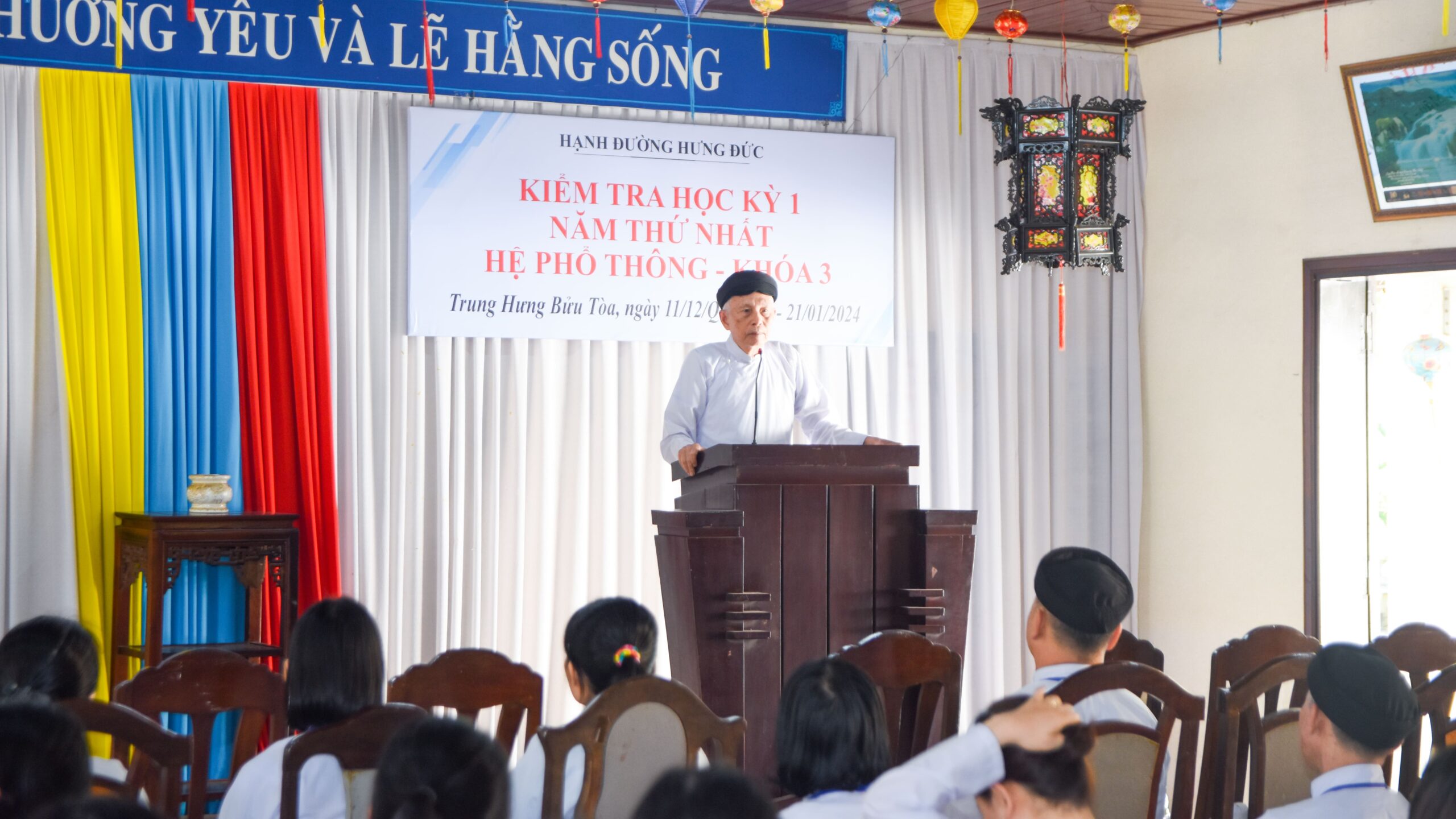 Hạnh đường Hưng Đức hệ Phổ thông khóa 3 kiểm tra cuối học kỳ 1 năm thứ nhất – ảnh 13