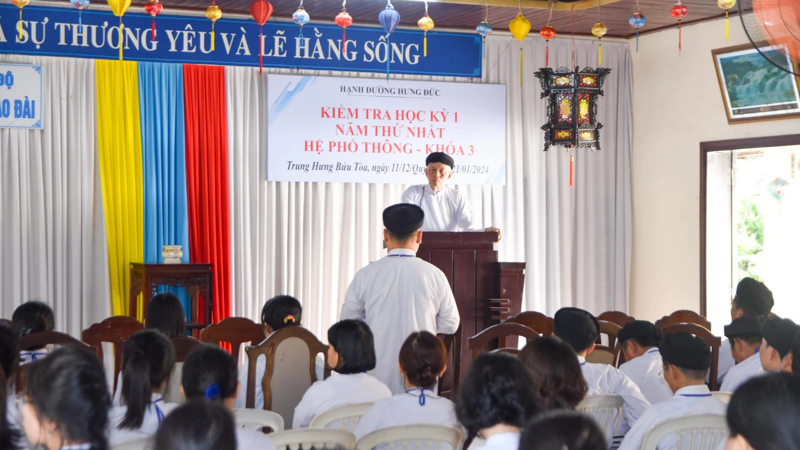 Hạnh đường Hưng Đức hệ Phổ thông khóa 3 kiểm tra cuối học kỳ 1 năm thứ nhất – ảnh 14