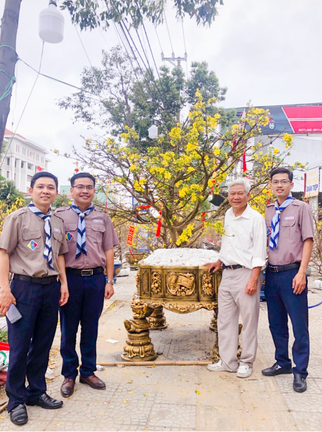 Ban Phụ trách GĐHĐ thăm và chúc Tết quý chức sắc Hội Thánh, quý cựu Huynh trưởng Hưng Đạo – ảnh 6