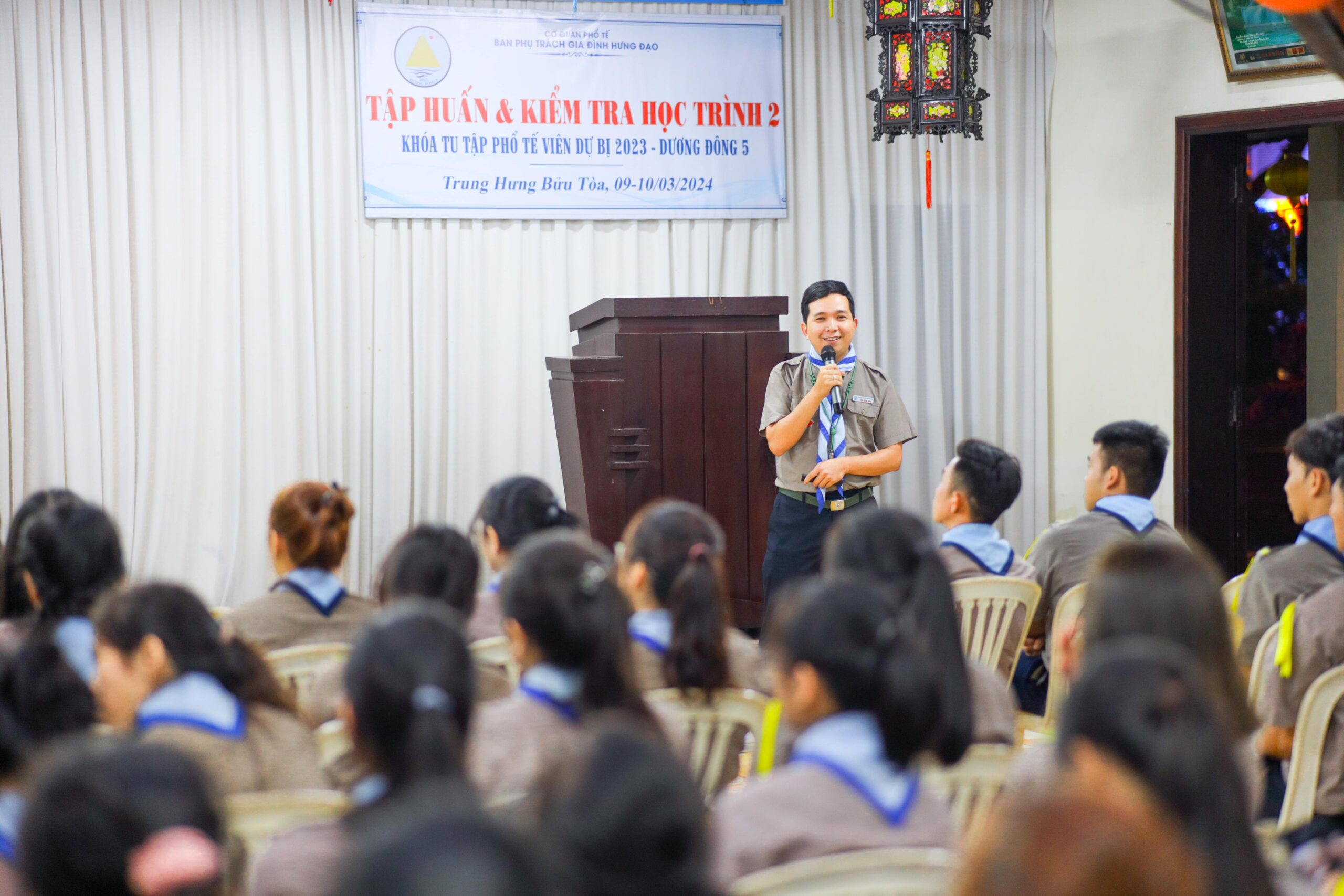 Tập huấn &amp; kiểm tra học trình 2 khóa tu tập PTV dự bị 2023 – Dương Đông 5 – ảnh 24