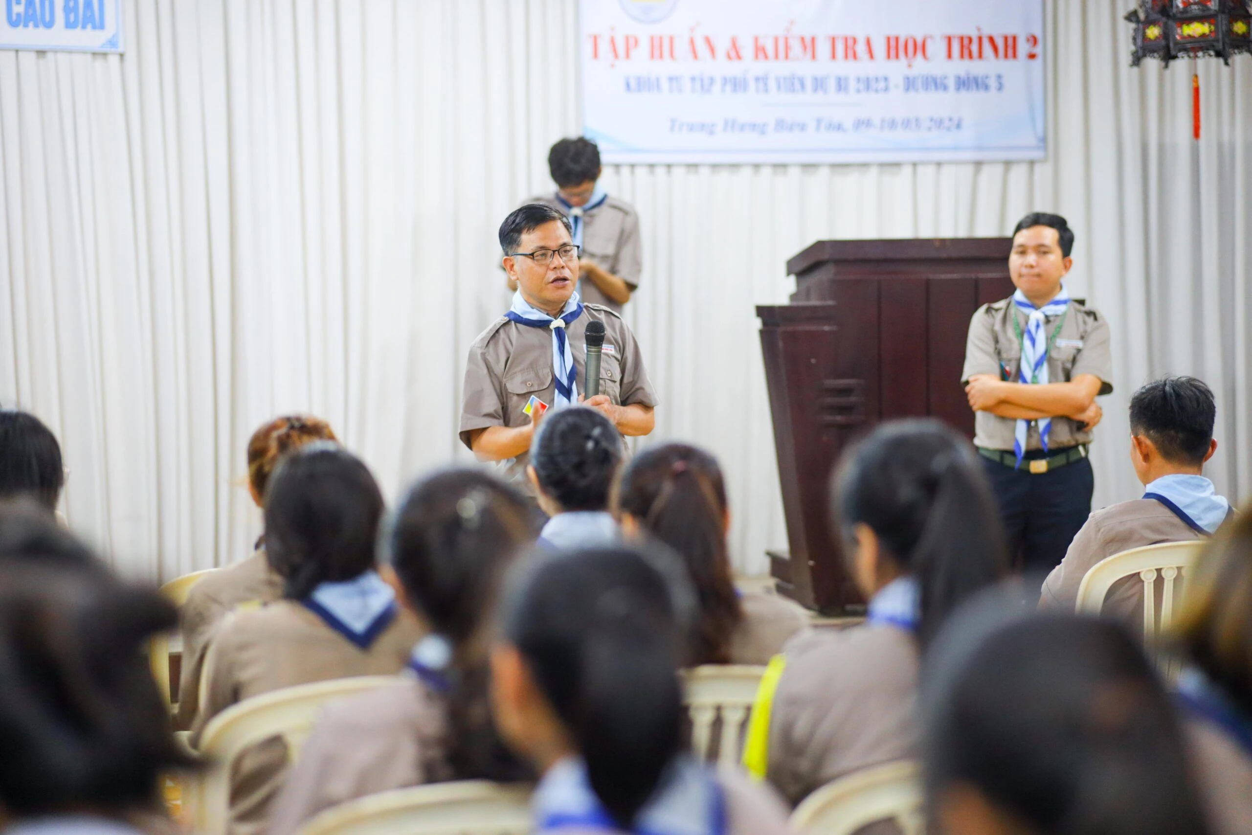 Tập huấn &amp; kiểm tra học trình 2 khóa tu tập PTV dự bị 2023 – Dương Đông 5 – ảnh 23