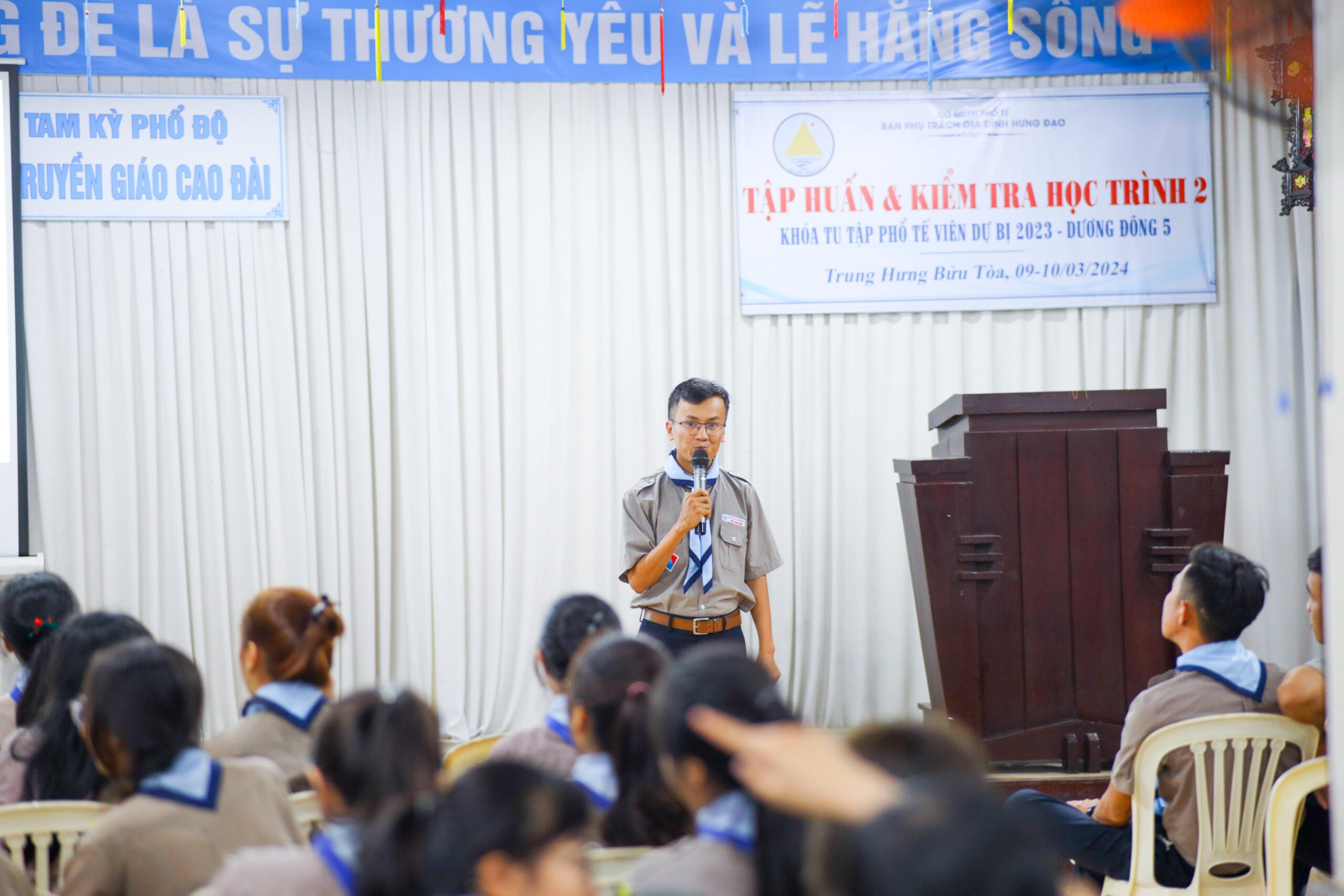 Tập huấn &amp; kiểm tra học trình 2 khóa tu tập PTV dự bị 2023 – Dương Đông 5 – ảnh 22