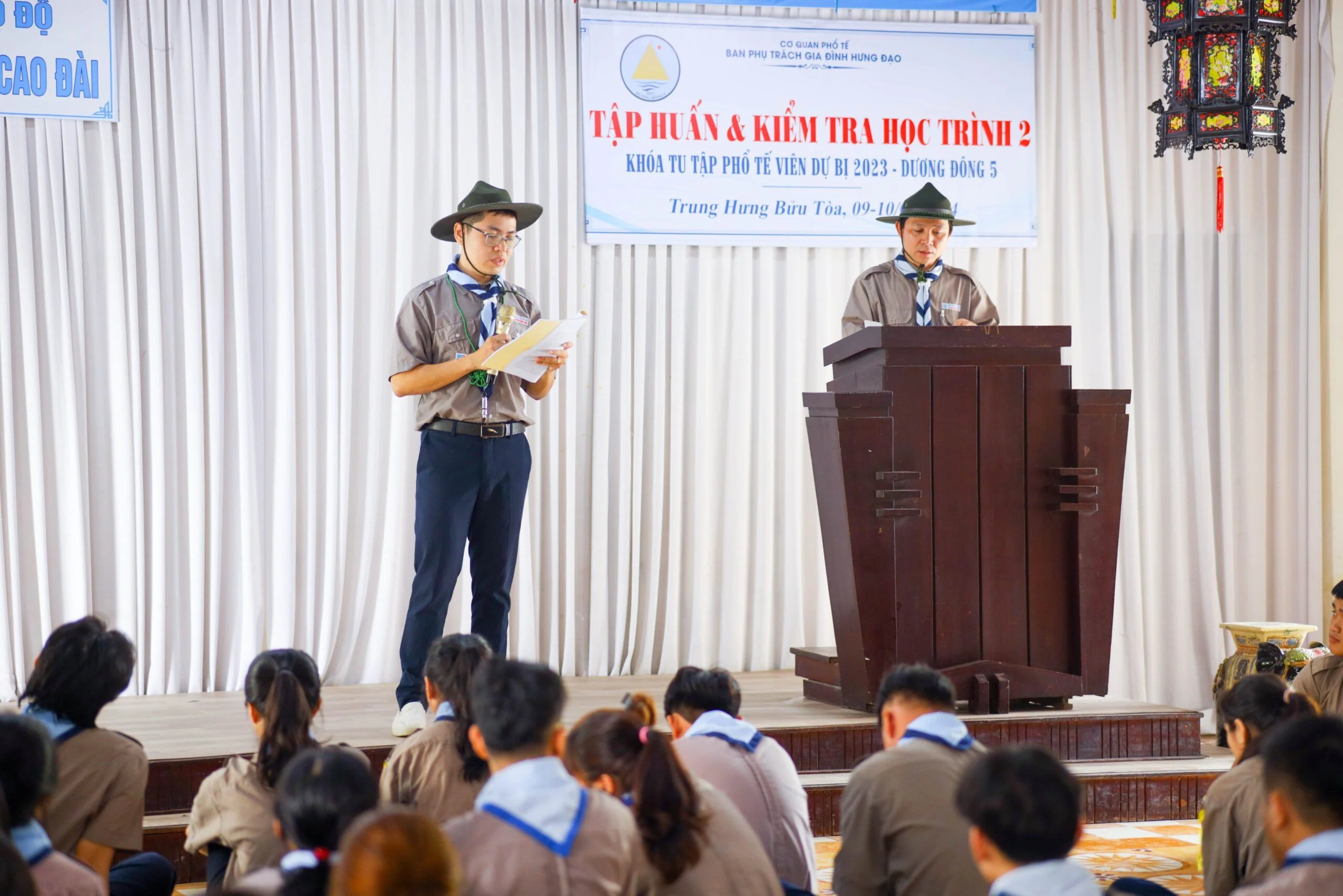 Tập huấn &amp; kiểm tra học trình 2 khóa tu tập PTV dự bị 2023 – Dương Đông 5 – ảnh 19