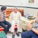 Hình ảnh: Ban Phụ trách GĐHĐ thăm và chúc Tết quý chức sắc Hội Thánh, quý cựu Huynh trưởng Hưng Đạo