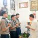 Hình ảnh: Ban Phụ trách GĐHĐ thăm và chúc Tết quý chức sắc Hội Thánh, quý cựu Huynh trưởng Hưng Đạo