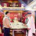 Hình ảnh: Ban Phụ trách GĐHĐ thăm và chúc Tết quý chức sắc Hội Thánh, quý cựu Huynh trưởng Hưng Đạo