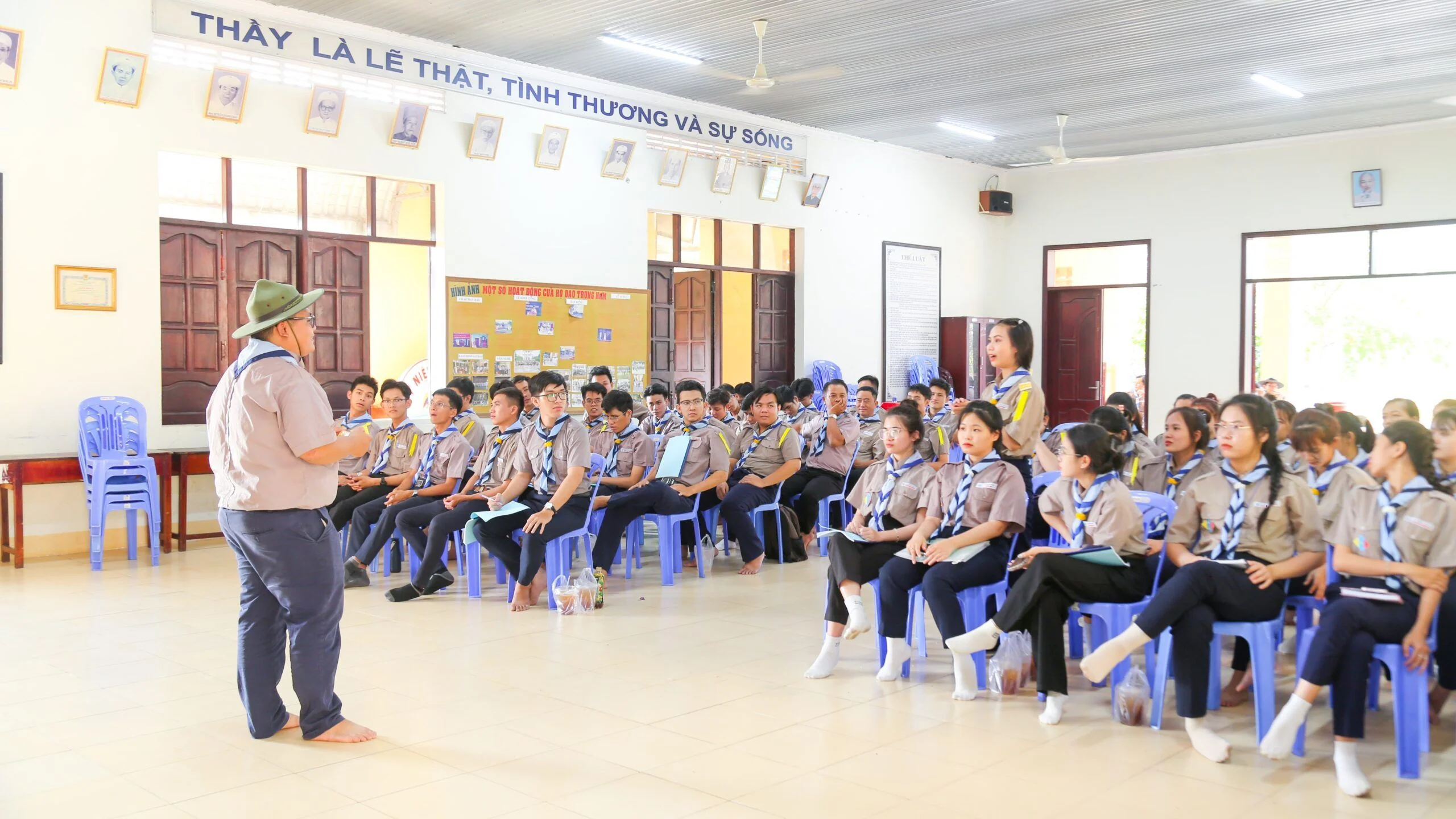 Tập huấn &amp; kiểm tra học trình 2 khóa tu tập PTV dự bị 2023 – Dương Đông 5 – ảnh 40