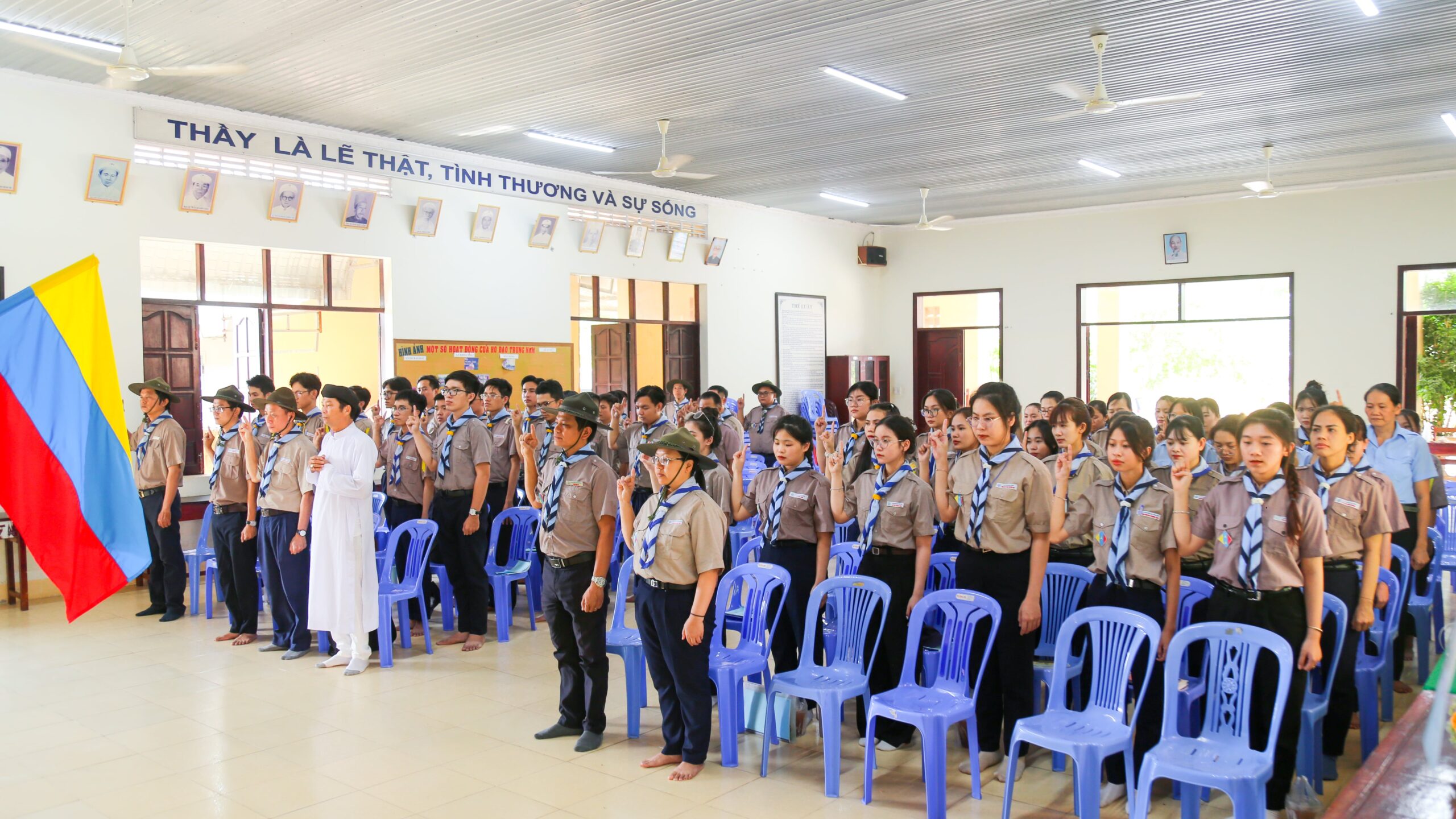 Tập huấn &amp; kiểm tra học trình 2 khóa tu tập PTV dự bị 2023 – Dương Đông 5 – ảnh 46