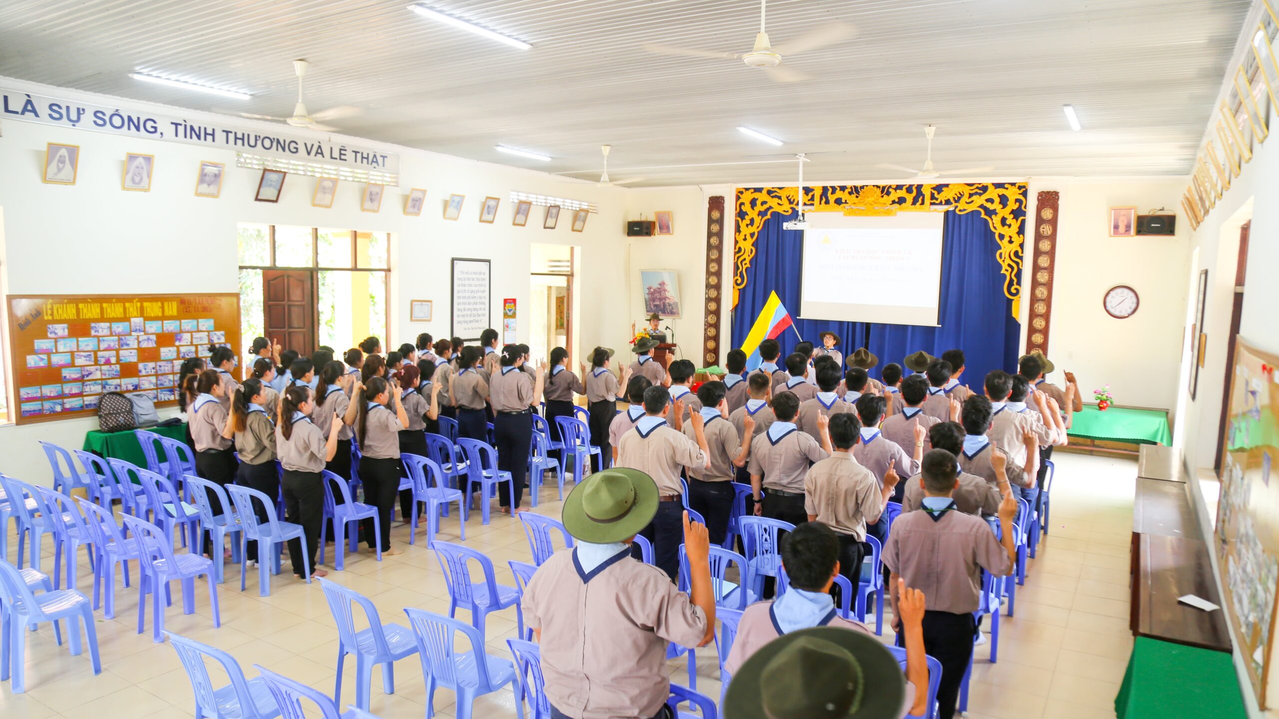 Tập huấn &amp; kiểm tra học trình 2 khóa tu tập PTV dự bị 2023 – Dương Đông 5 – ảnh 48