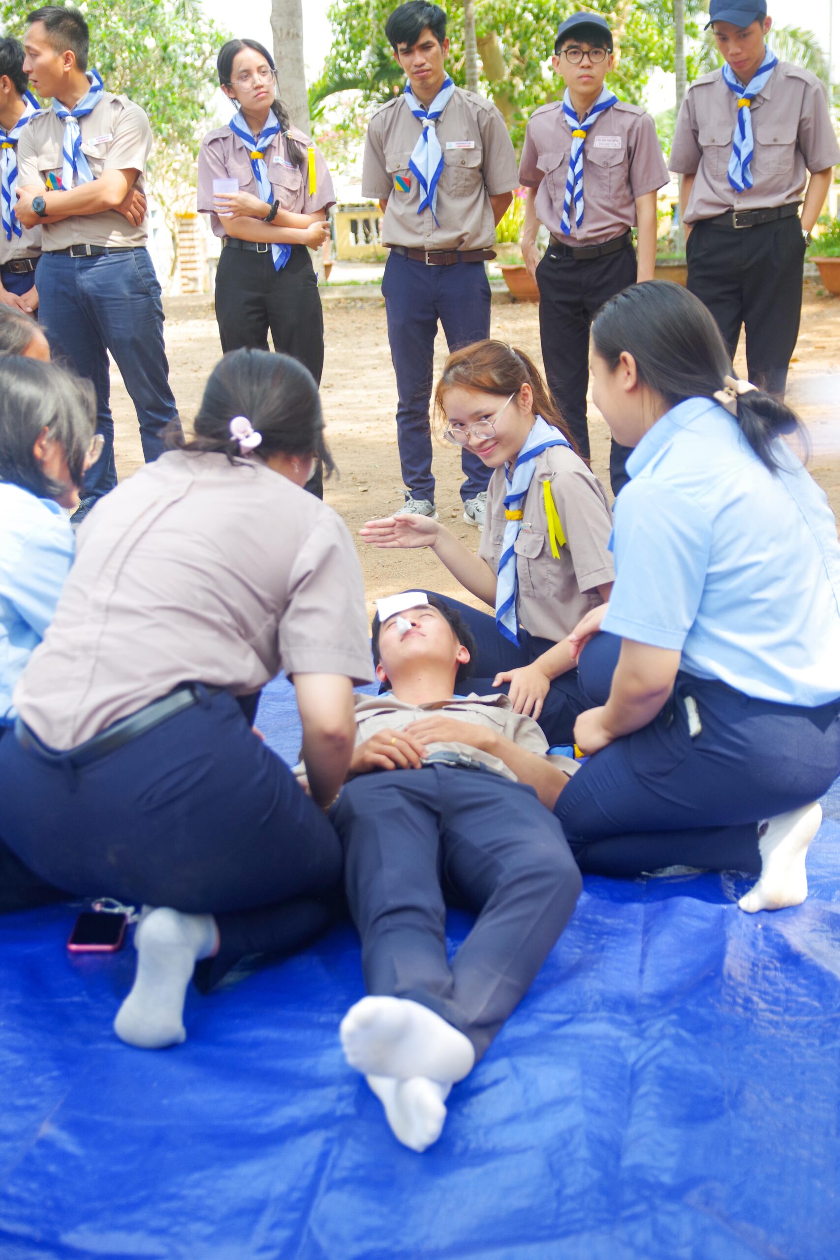 Tập huấn &amp; kiểm tra học trình 2 khóa tu tập PTV dự bị 2023 – Dương Đông 5 – ảnh 68