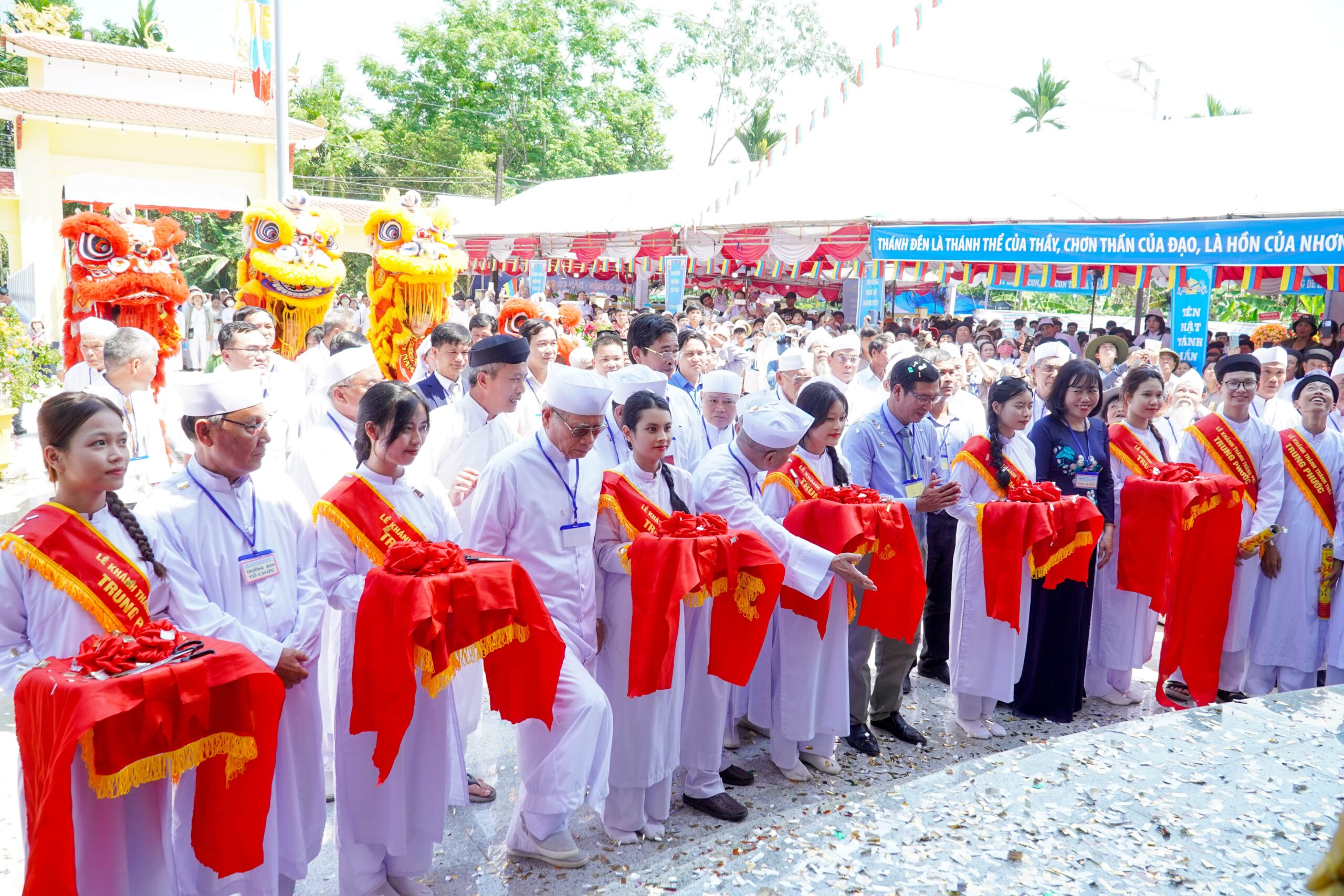 Lễ khánh thành Thánh thất Trung Phước – ảnh 23