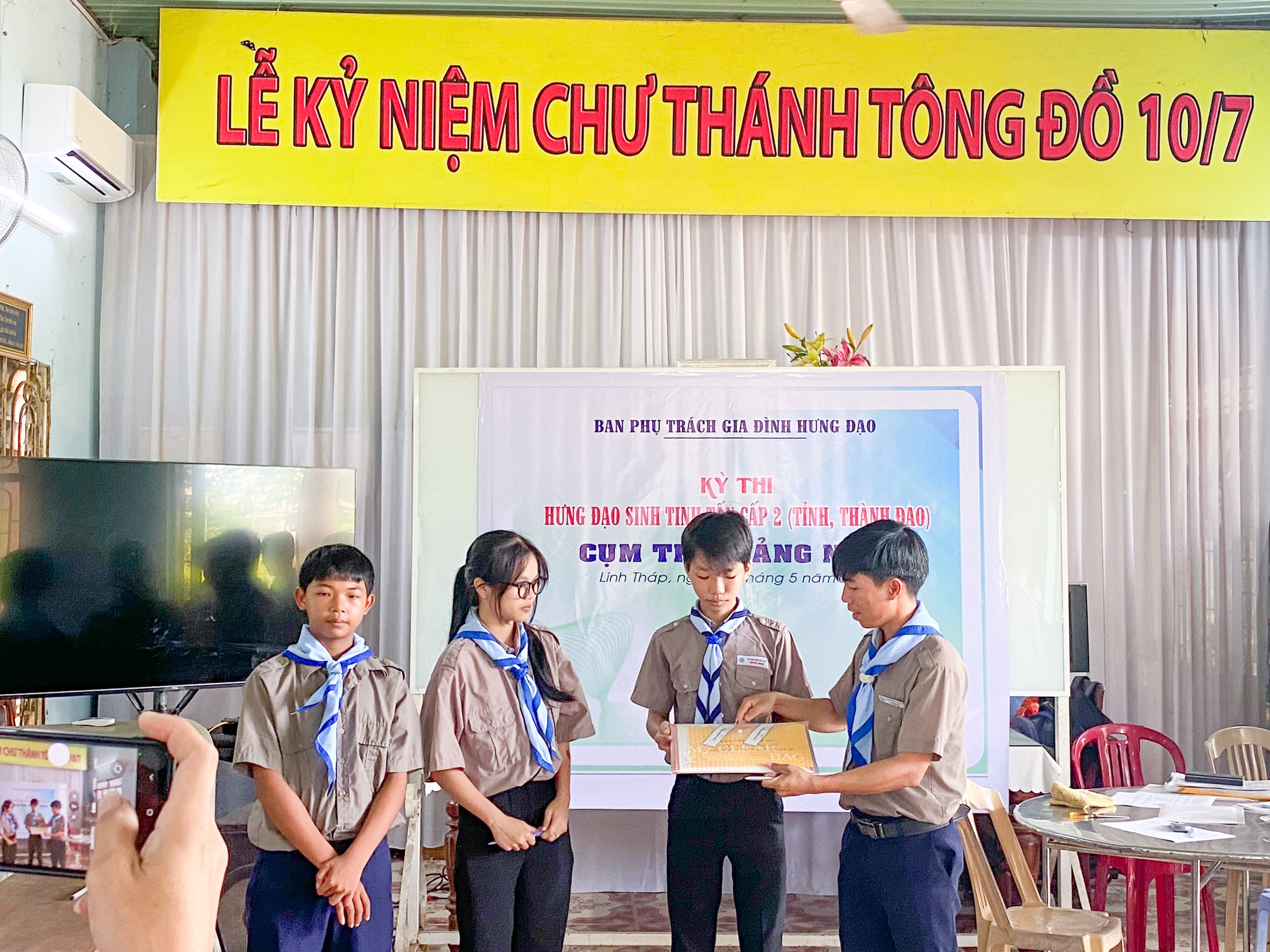 Cuộc thi Hưng Đạo sinh tinh tấn cấp 2 (tỉnh, thành đạo) – ảnh 15