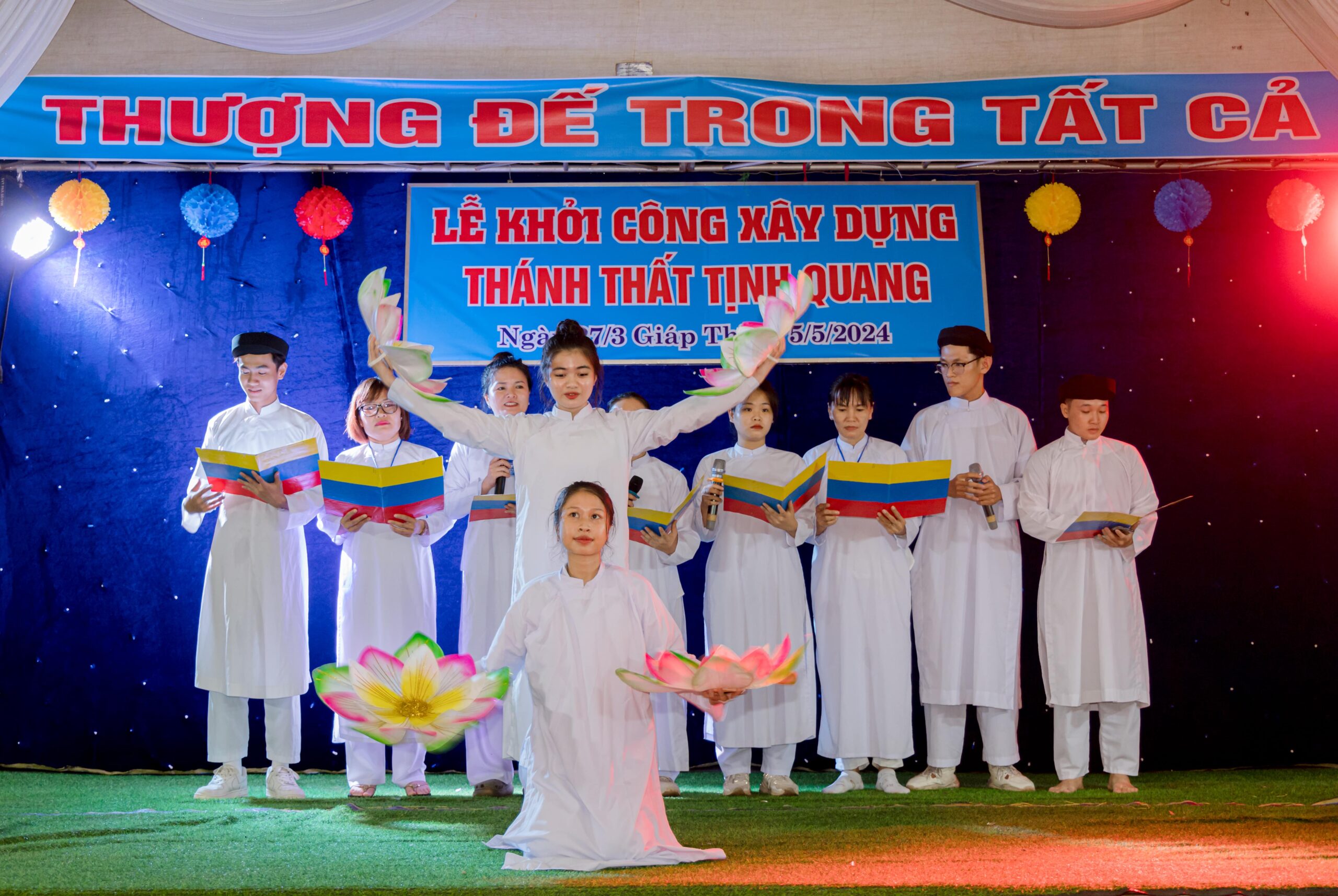 Lễ khởi công xây dựng Thánh thất Tịnh Quang – ảnh 2