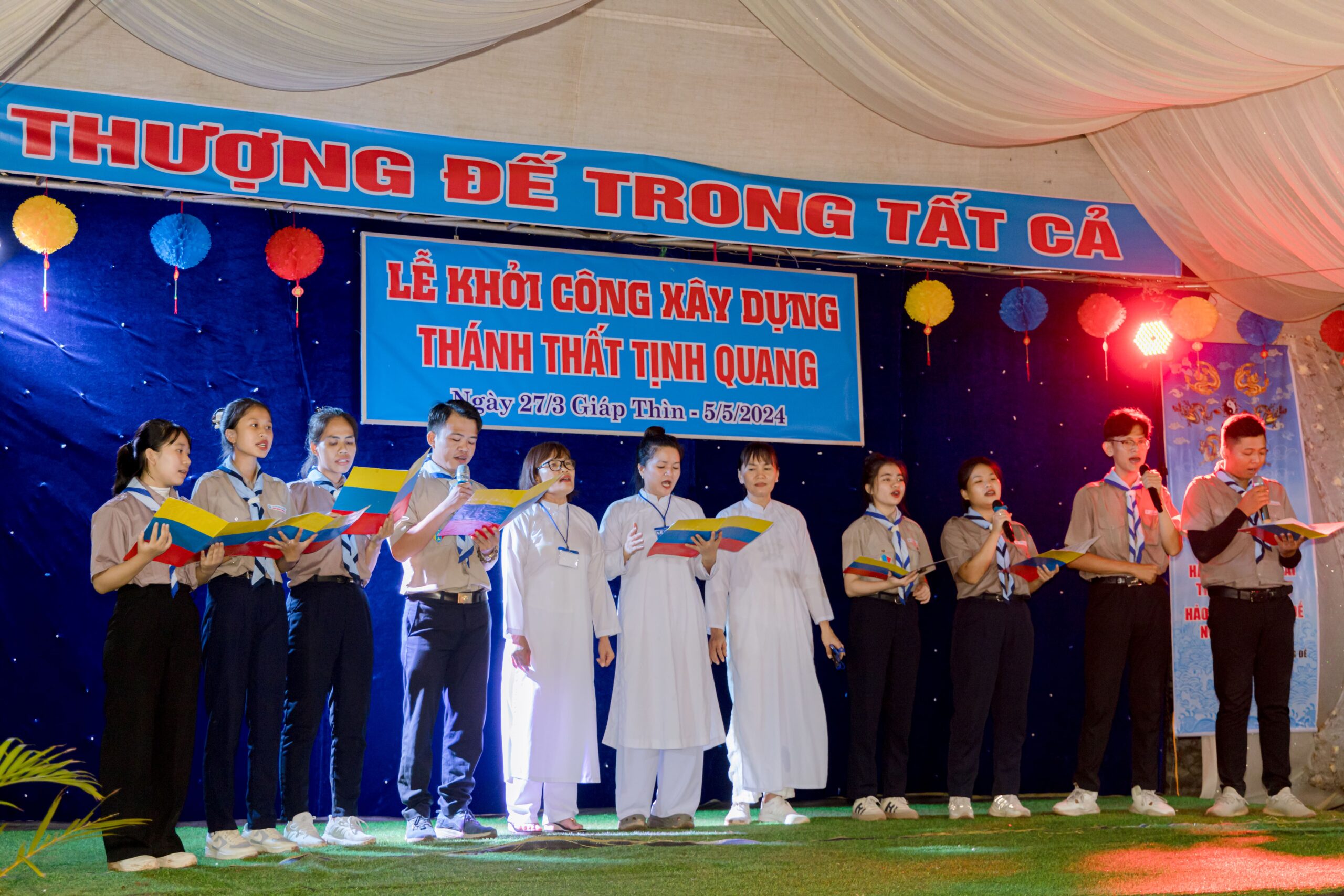 Lễ khởi công xây dựng Thánh thất Tịnh Quang – ảnh 4
