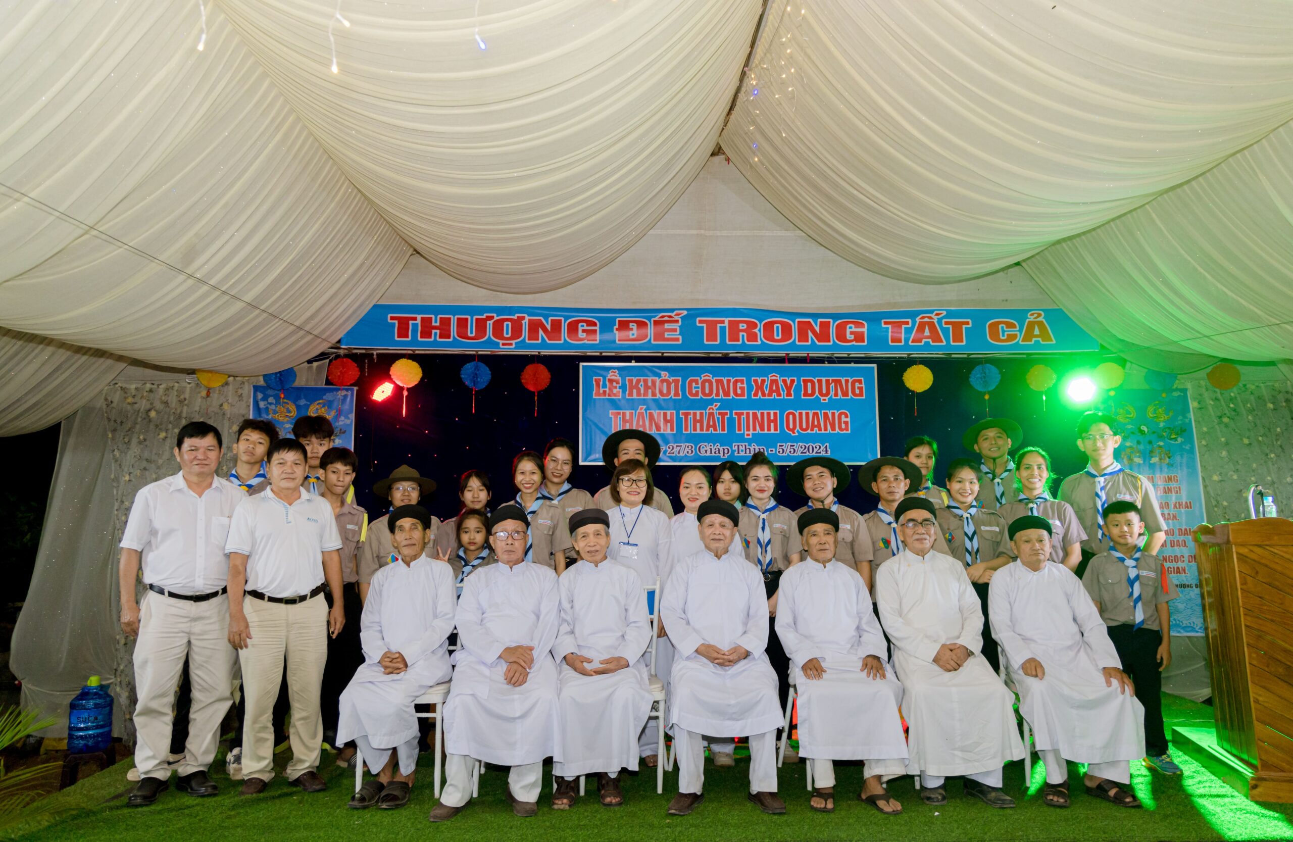 Lễ khởi công xây dựng Thánh thất Tịnh Quang – ảnh 7