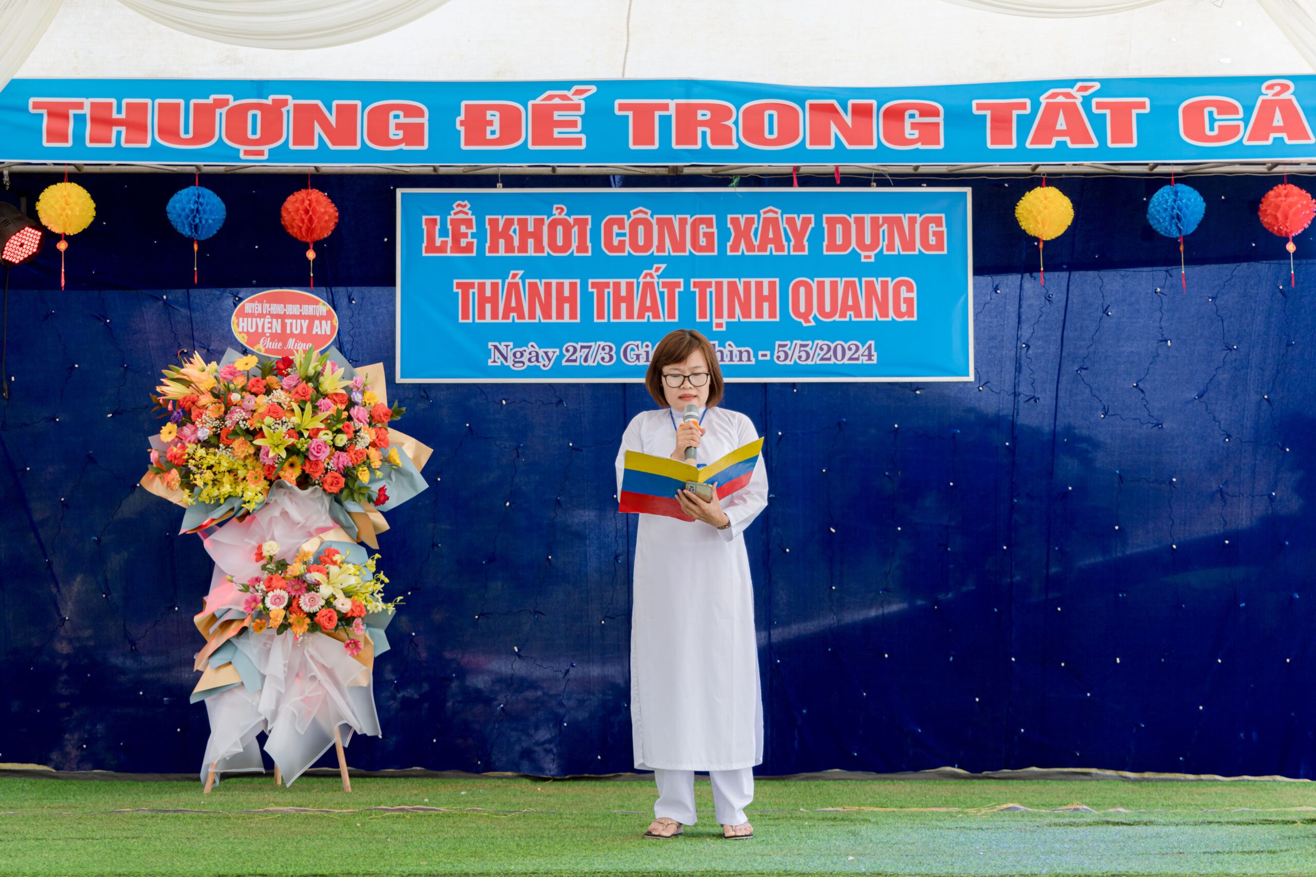 Lễ khởi công xây dựng Thánh thất Tịnh Quang – ảnh 8