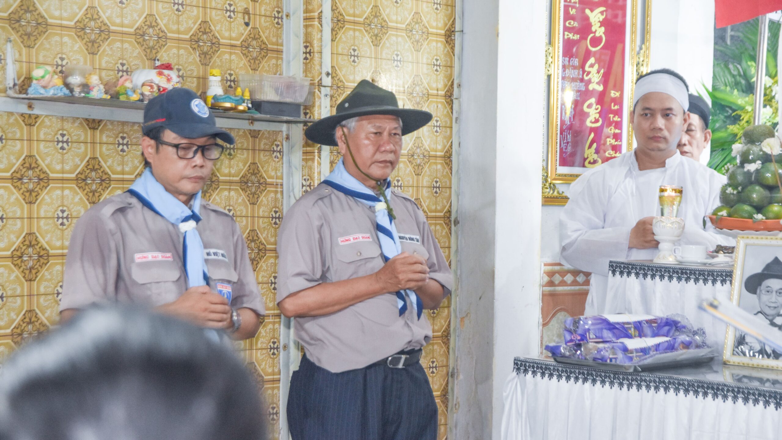 Ban Phụ trách cùng các GĐHĐ tại Đà Nẵng viếng tang cố Huynh trưởng Hồ Quốc Bửu – ảnh 10