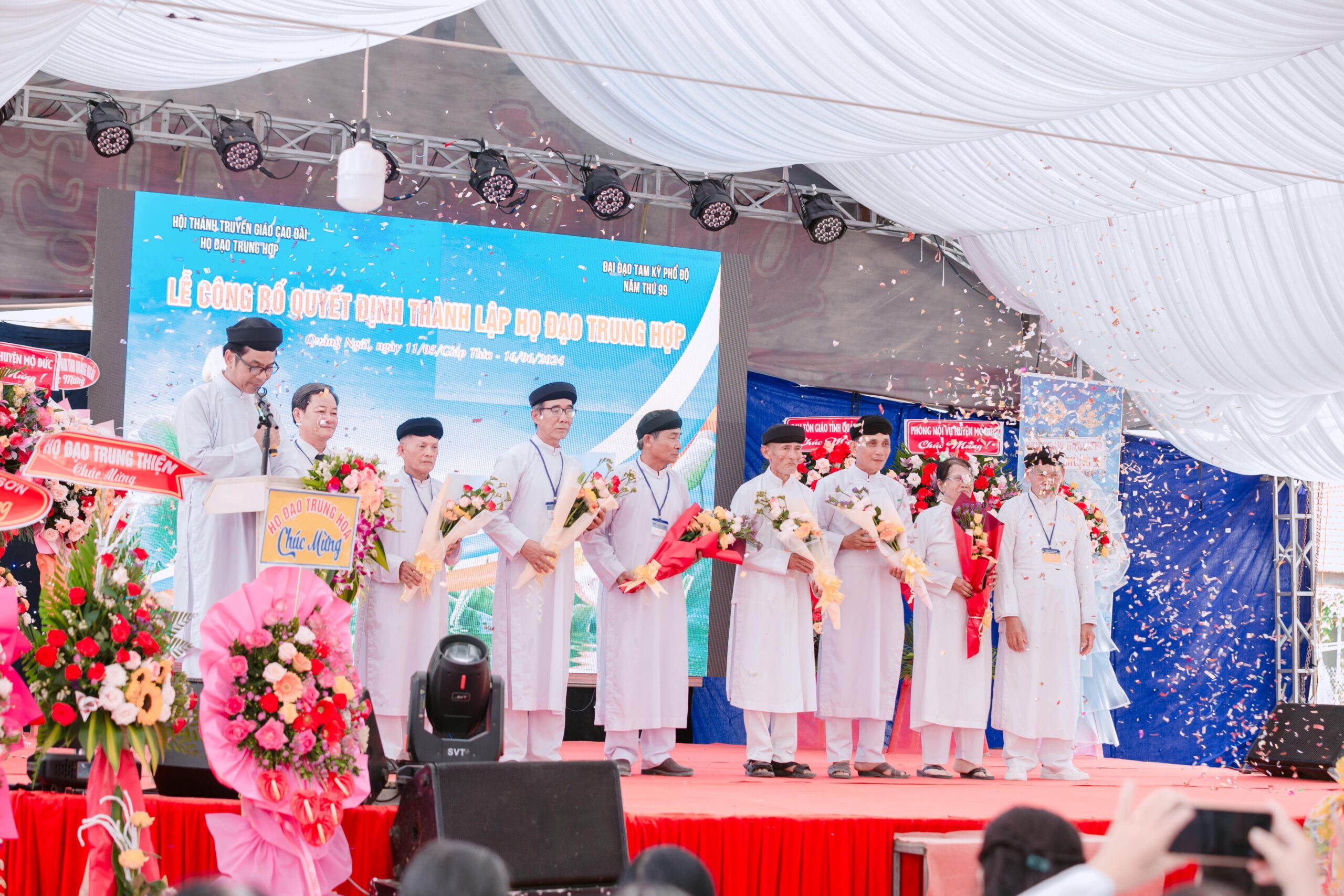 Lễ công bố quyết định thành lập Họ đạo Trung Hợp – ảnh 37