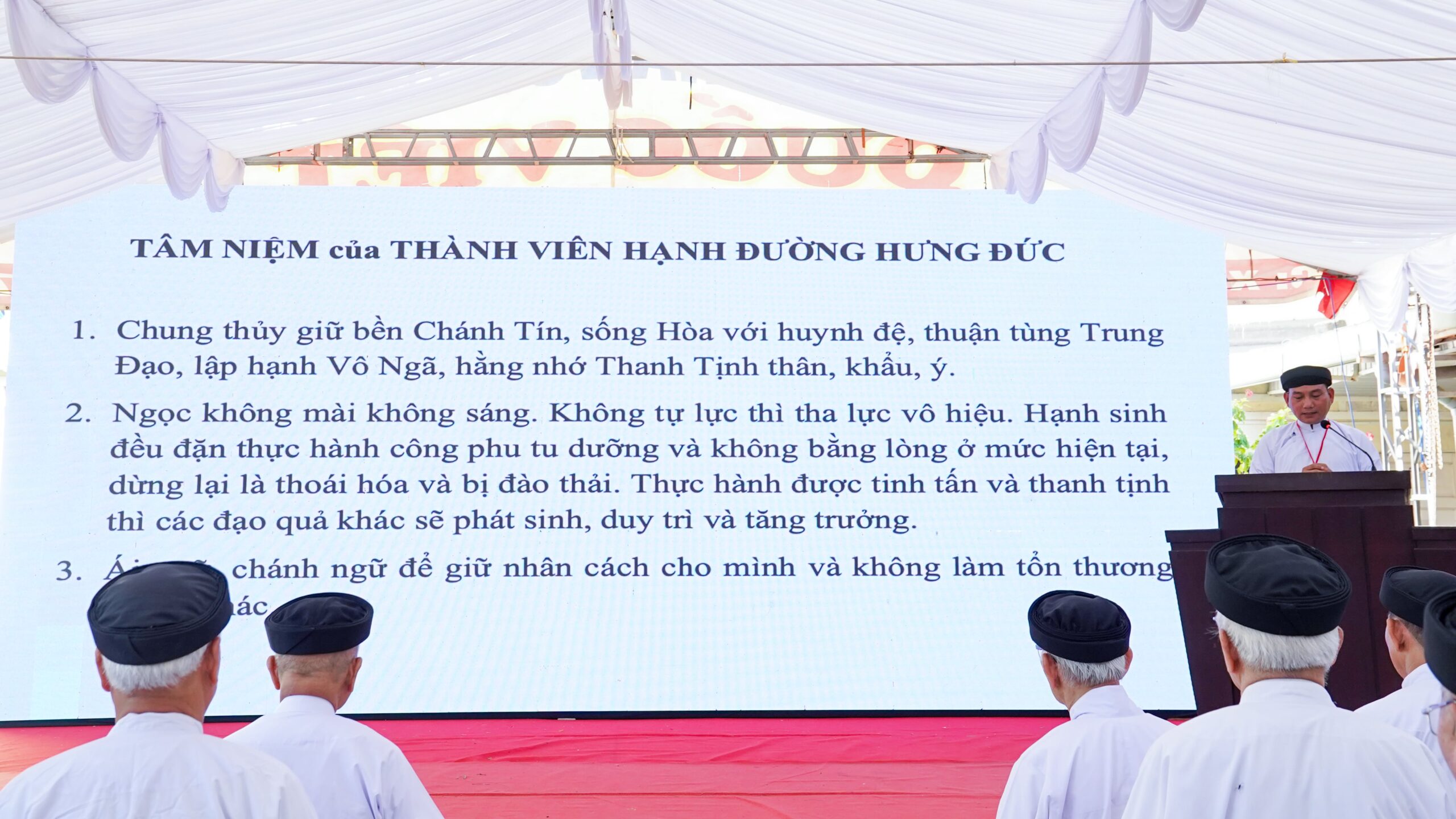 Hạnh đường Hưng Đức, hệ Phổ thông khóa 3 tổ chức kiểm tra học kỳ 2 năm thứ nhất và khai giảng năm thứ hai – ảnh 21