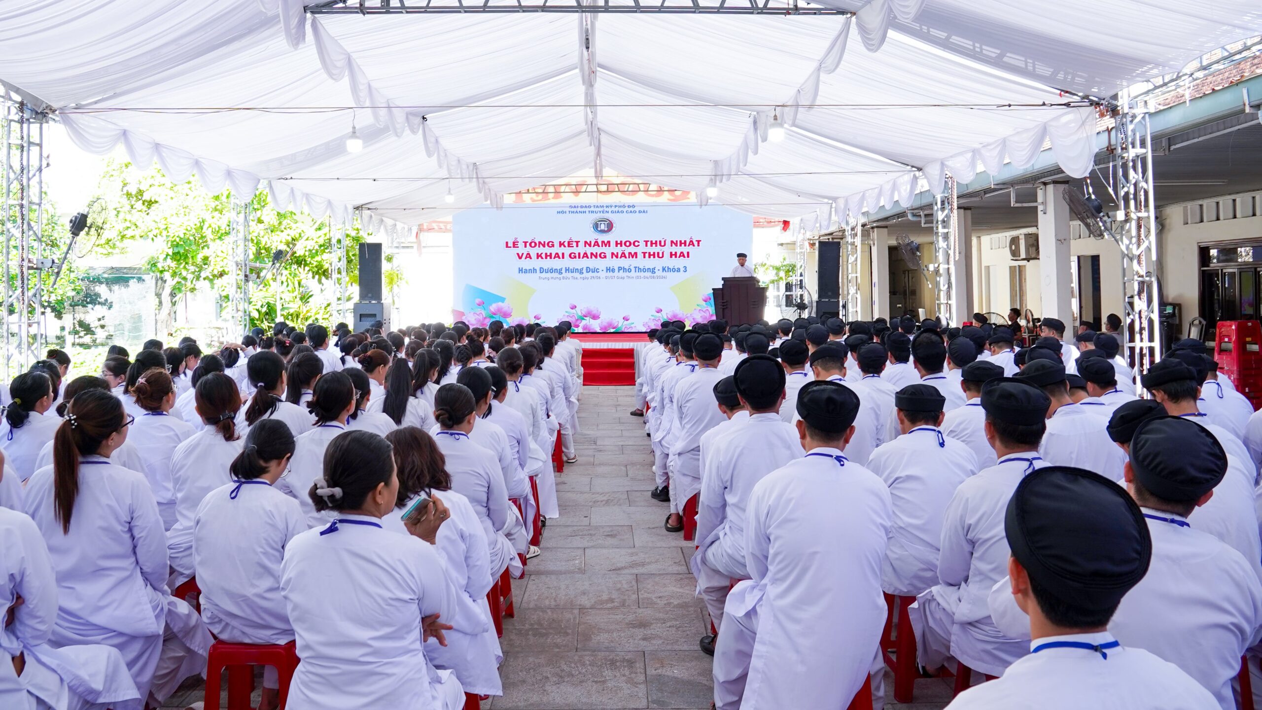 Hạnh đường Hưng Đức, hệ Phổ thông khóa 3 tổ chức kiểm tra học kỳ 2 năm thứ nhất và khai giảng năm thứ hai – ảnh 25