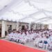Hình ảnh: Hạnh đường Hưng Đức, hệ Phổ thông khóa 3 tổ chức kiểm tra học kỳ 2 năm thứ nhất và khai giảng năm thứ hai