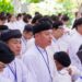 Hình ảnh: Hạnh đường Hưng Đức, hệ Phổ thông khóa 3 tổ chức kiểm tra học kỳ 2 năm thứ nhất và khai giảng năm thứ hai