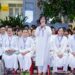 Hình ảnh: Hạnh đường Hưng Đức, hệ Phổ thông khóa 3 tổ chức kiểm tra học kỳ 2 năm thứ nhất và khai giảng năm thứ hai