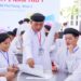 Hình ảnh: Hạnh đường Hưng Đức, hệ Phổ thông khóa 3 tổ chức kiểm tra học kỳ 2 năm thứ nhất và khai giảng năm thứ hai