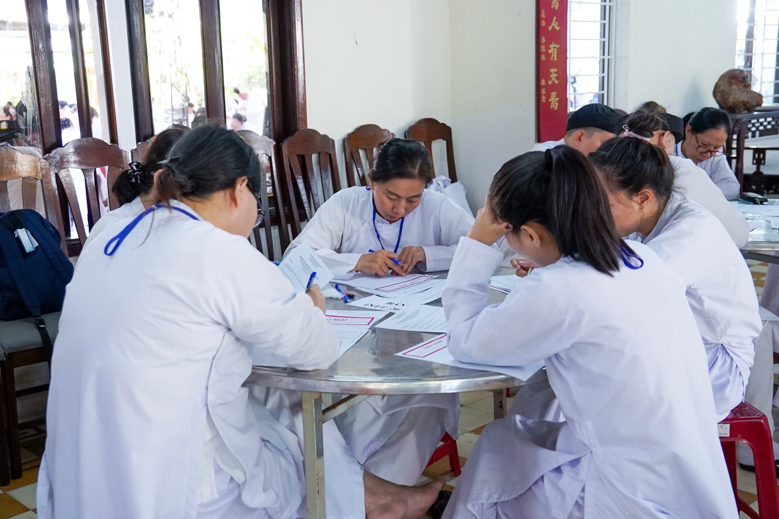 Hạnh đường Hưng Đức, hệ Phổ thông khóa 3 tổ chức kiểm tra học kỳ 2 năm thứ nhất và khai giảng năm thứ hai – ảnh 55