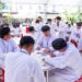 Hình ảnh: Hạnh đường Hưng Đức, hệ Phổ thông khóa 3 tổ chức kiểm tra học kỳ 2 năm thứ nhất và khai giảng năm thứ hai