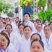 Hình ảnh: Hạnh đường Hưng Đức, hệ Phổ thông khóa 3 tổ chức kiểm tra học kỳ 2 năm thứ nhất và khai giảng năm thứ hai