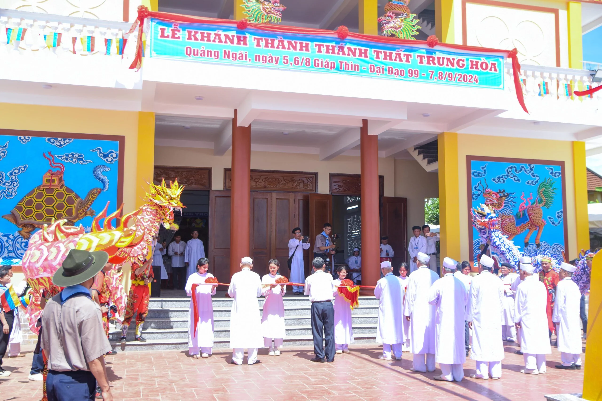 Lễ khánh thành Thánh thất Trung Hòa (Quảng Ngãi)