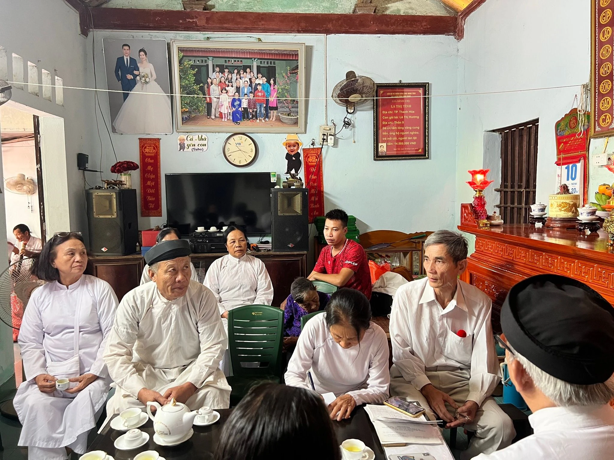 Đoàn công tác cứu trợ của Hội Thánh Truyền Giáo Cao Đài tổ chức đi cứu trợ đồng bào và thăm viếng bổn đạo tại tỉnh Thanh Hóa, hoàn thành chương trình cứu trợ đồng bào bị ảnh hưởng cơn bão số 3 (Yagi) – ảnh 2