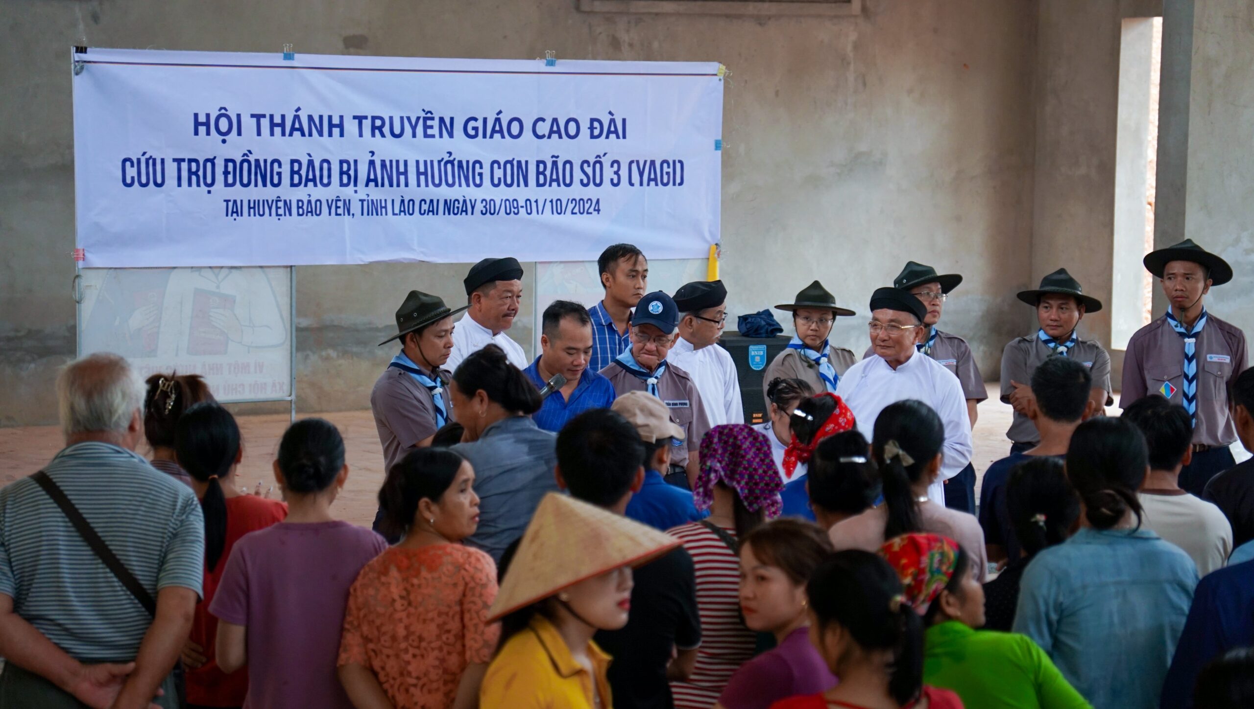 HỘI THÁNH TRUYỀN GIÁO CAO ĐÀI THỰC HIỆN CHUYẾN THIỆN NGUYỆN HỖ TRỢ ĐỒNG BÀO MIỀN BẮC BỊ BÃO LŨ (Cập nhật ngày thứ hai – 29/08 Giáp Thìn, 01/10/2024) – ảnh 34