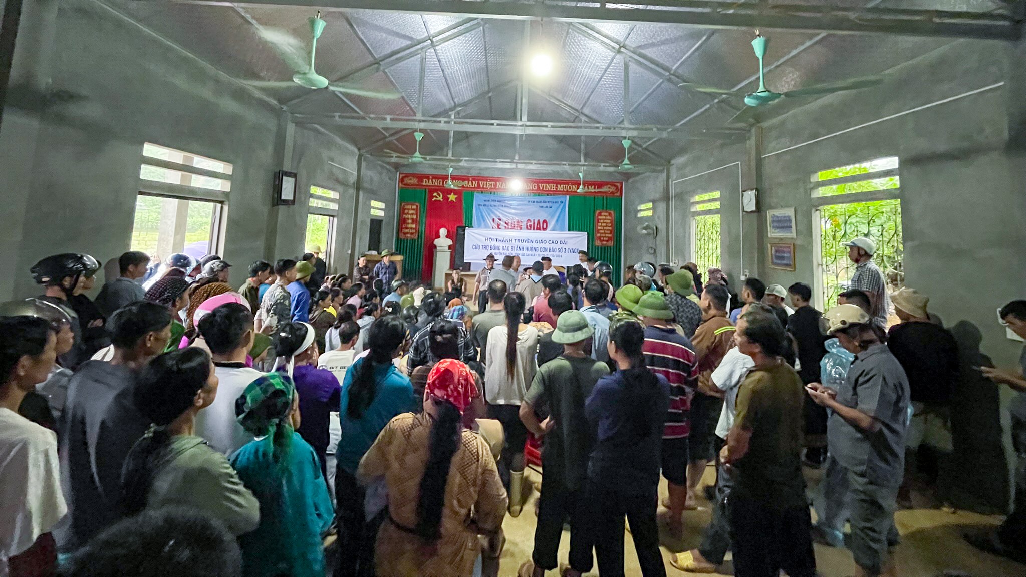 HỘI THÁNH TRUYỀN GIÁO CAO ĐÀI THỰC HIỆN CHUYẾN THIỆN NGUYỆN HỖ TRỢ ĐỒNG BÀO MIỀN BẮC BỊ BÃO LŨ (Cập nhật ngày thứ hai – 29/08 Giáp Thìn, 01/10/2024) – ảnh 53