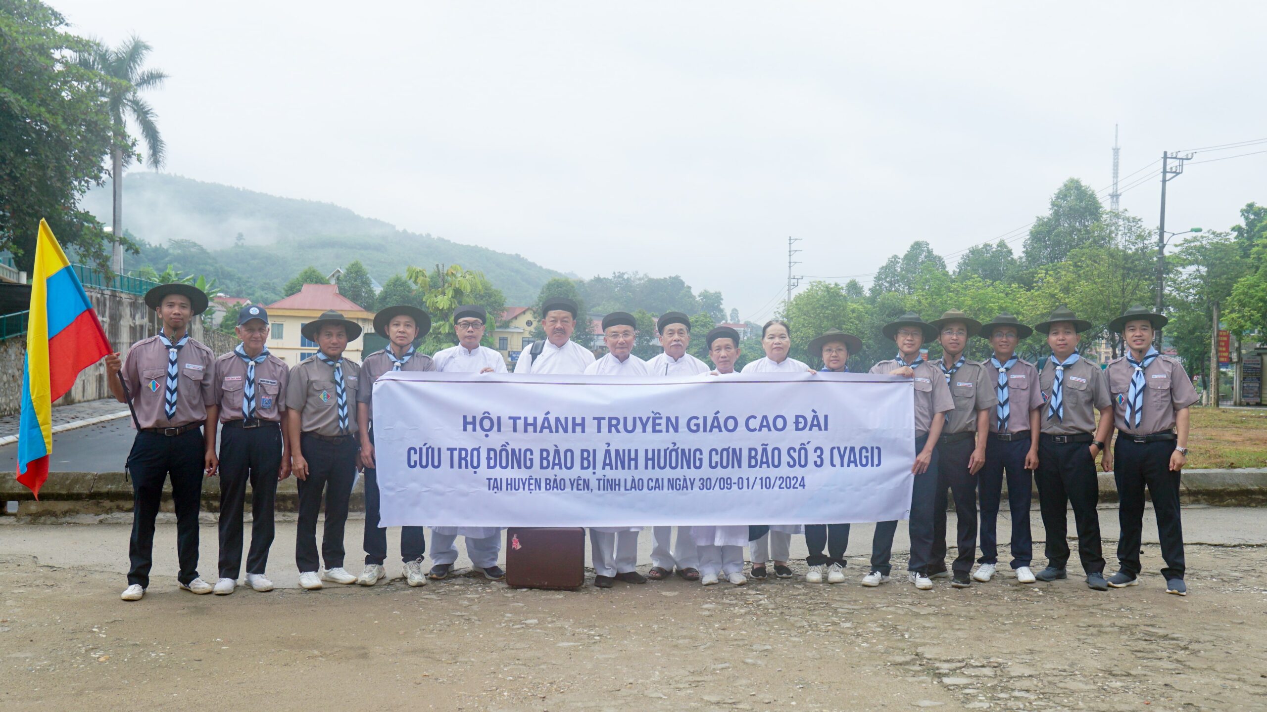 HỘI THÁNH TRUYỀN GIÁO CAO ĐÀI THỰC HIỆN CHUYẾN THIỆN NGUYỆN HỖ TRỢ ĐỒNG BÀO MIỀN BẮC BỊ BÃO LŨ (Cập nhật ngày thứ hai – 29/08 Giáp Thìn, 01/10/2024) – ảnh 3