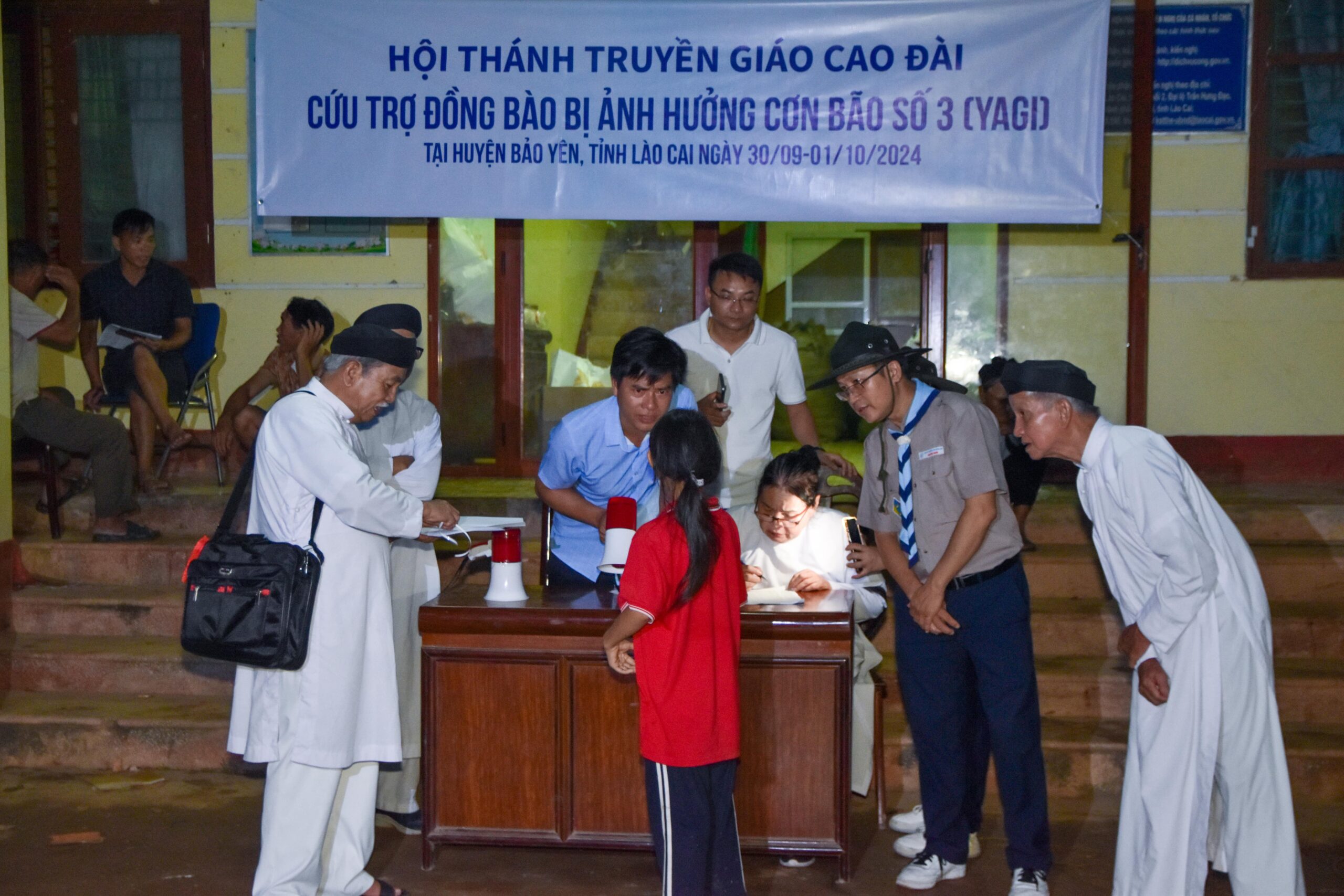 Hội Thánh Truyền Giáo Cao Đài thực hiện chuyến thiện nguyện hỗ trợ đồng bào miền Bắc bị bão lũ. – ảnh 29