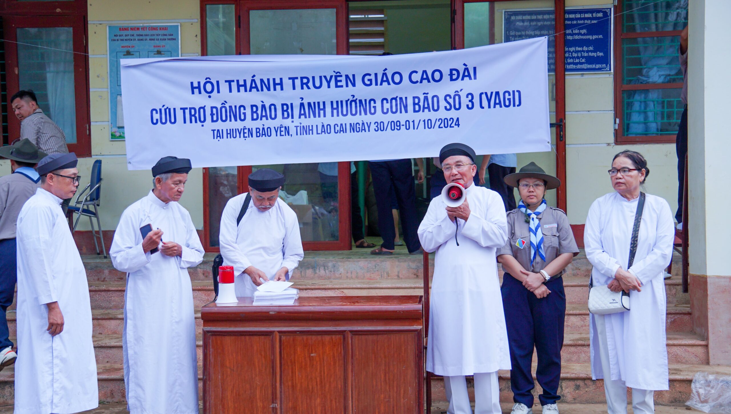 Hội Thánh Truyền Giáo Cao Đài thực hiện chuyến thiện nguyện hỗ trợ đồng bào miền Bắc bị bão lũ. – ảnh 63