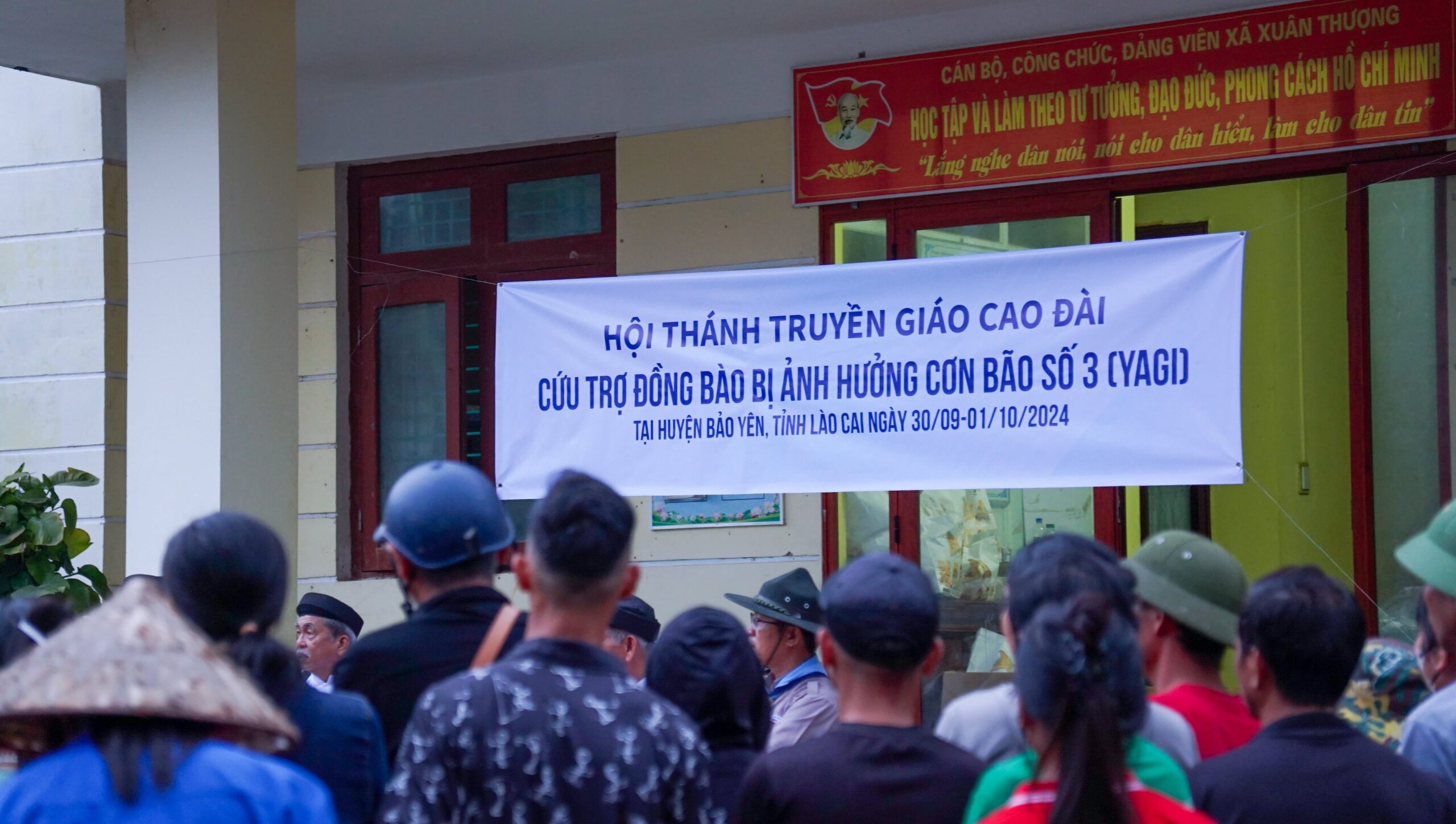 Hội Thánh Truyền Giáo Cao Đài thực hiện chuyến thiện nguyện hỗ trợ đồng bào miền Bắc bị bão lũ. – ảnh 71