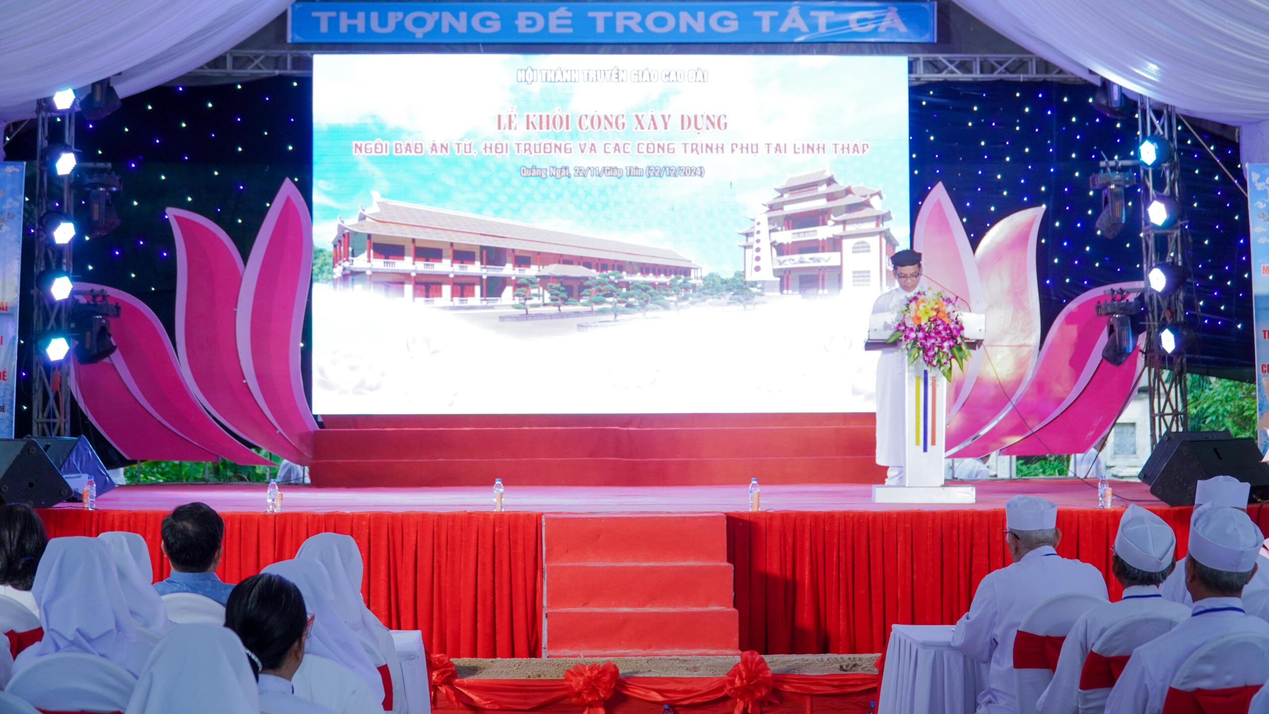 Lễ khởi công xây dựng ngôi Báo Ân Từ, hội trường và các công trình phụ tại Linh Tháp – ảnh 18