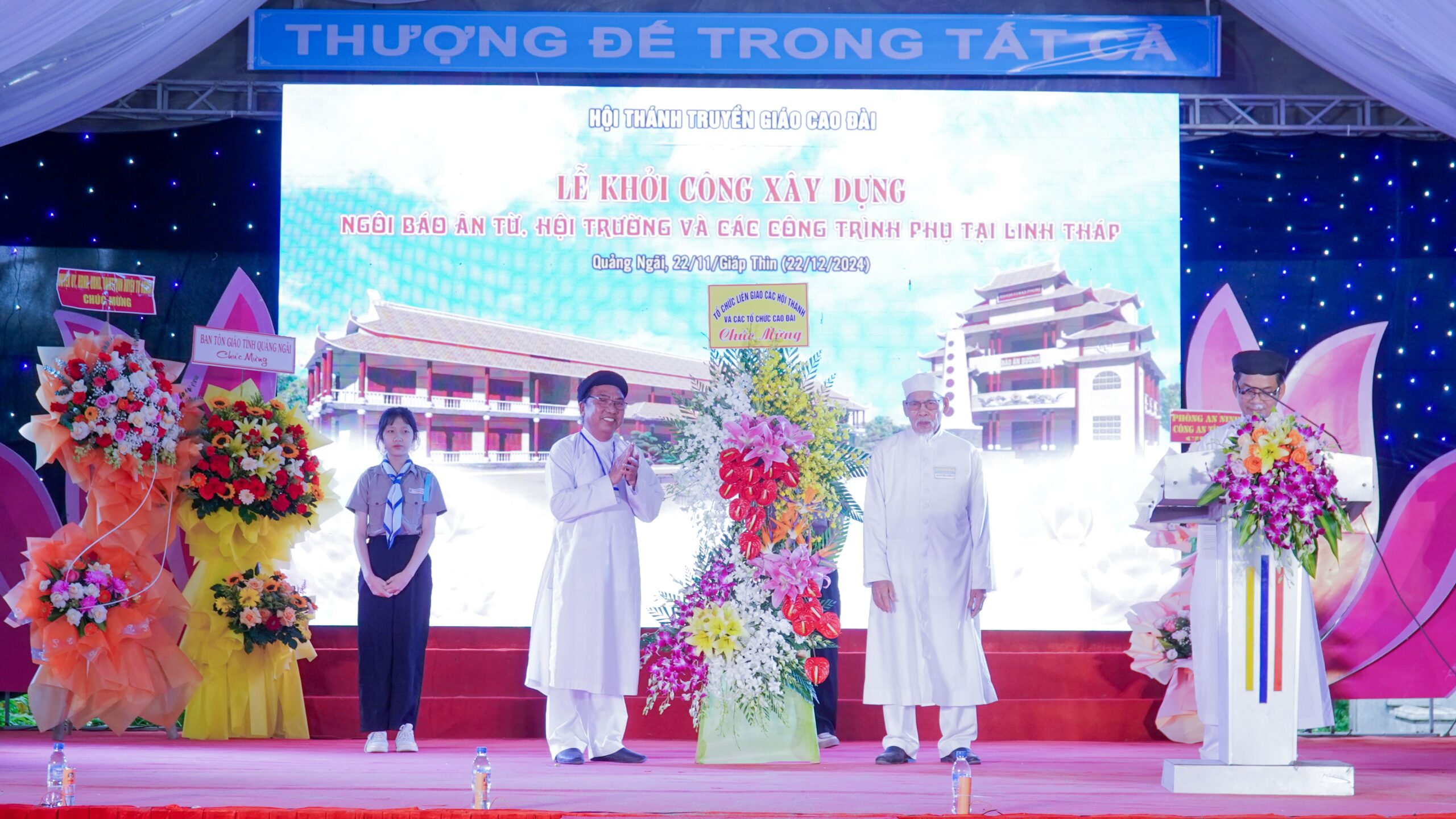 Lễ khởi công xây dựng ngôi Báo Ân Từ, hội trường và các công trình phụ tại Linh Tháp – ảnh 19