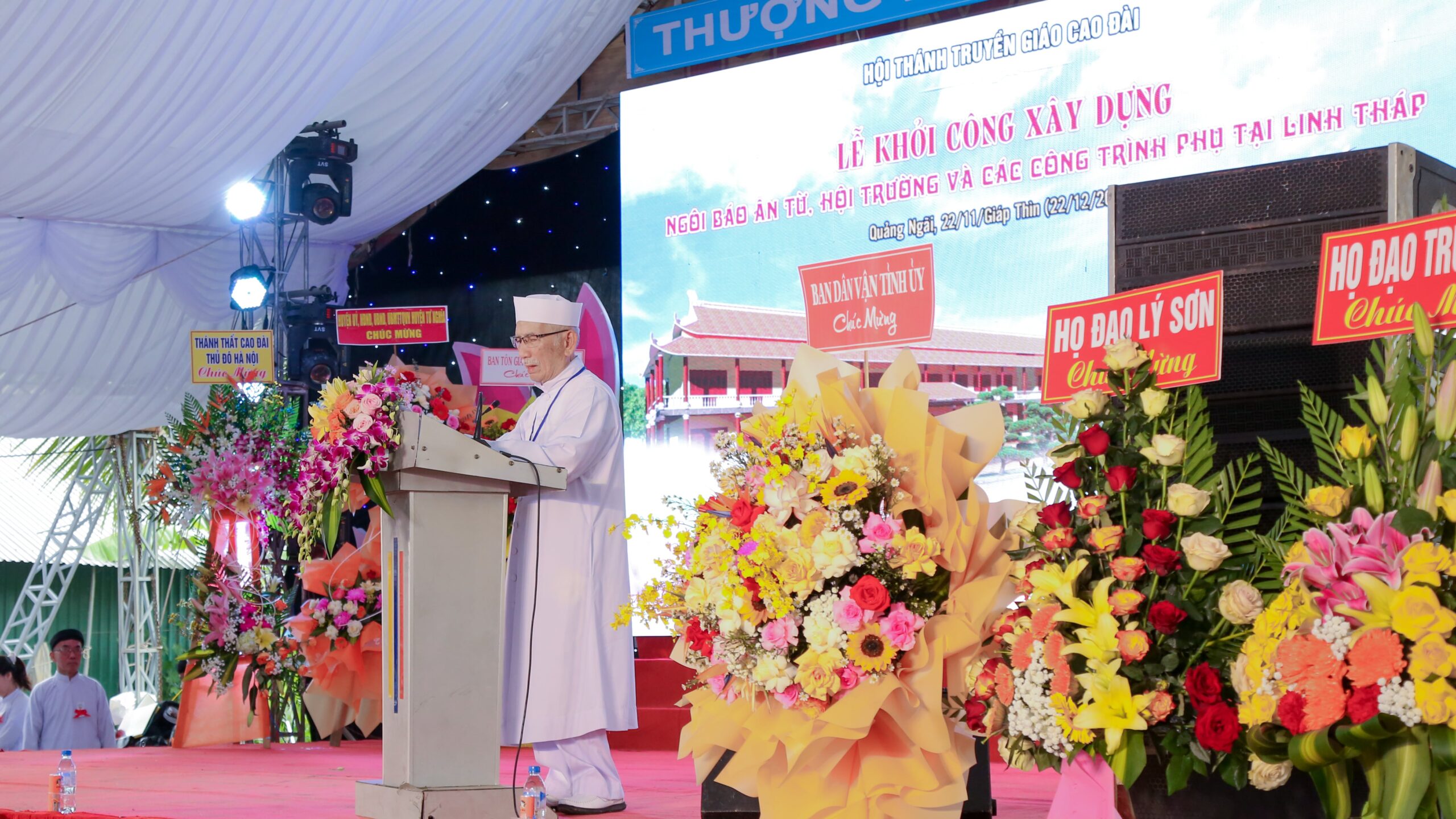 Lễ khởi công xây dựng ngôi Báo Ân Từ, hội trường và các công trình phụ tại Linh Tháp – ảnh 8