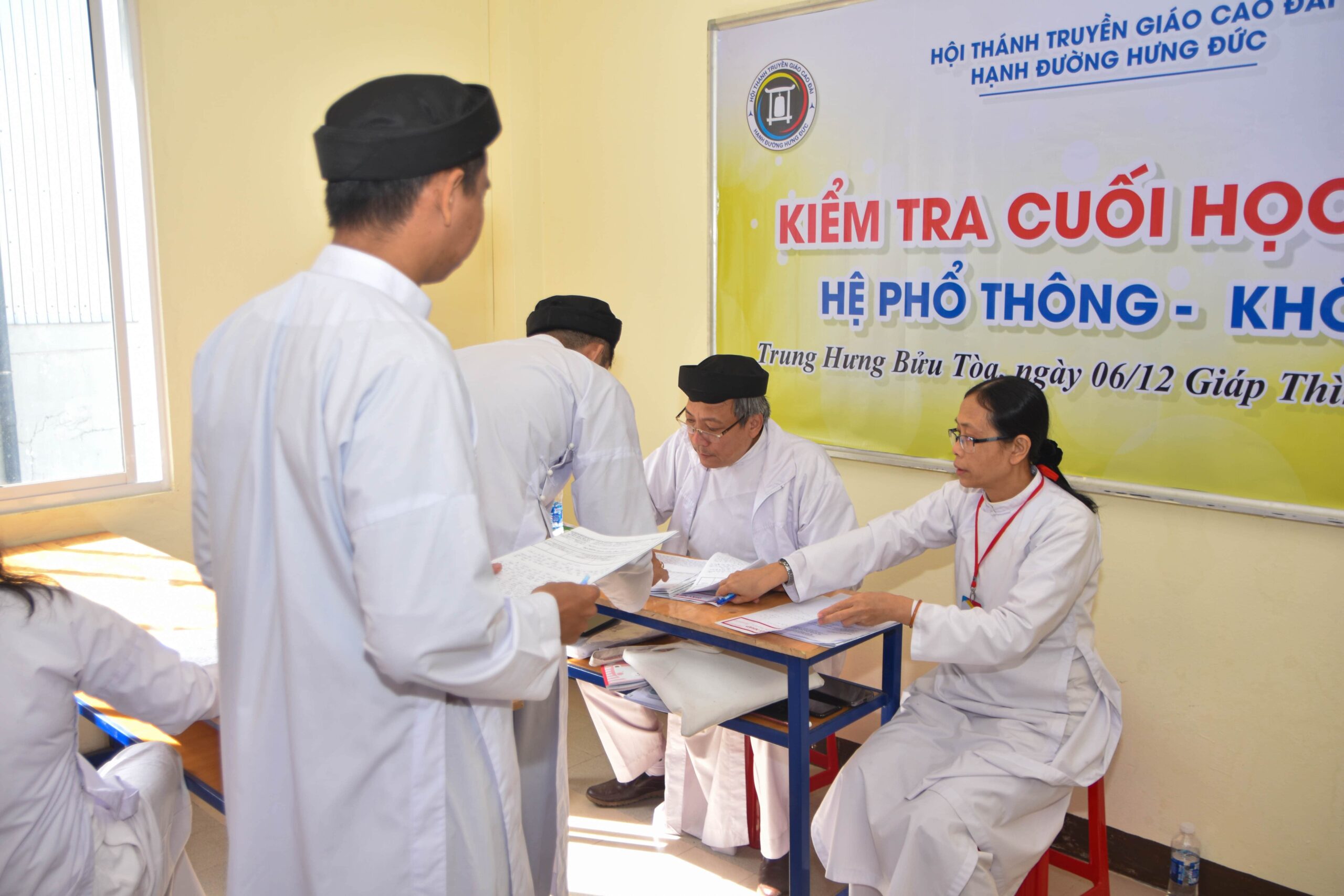 Hạnh đường Hưng Đức hệ Phổ thông khóa 3 – kiểm tra cuối học kỳ 3 – ảnh 14